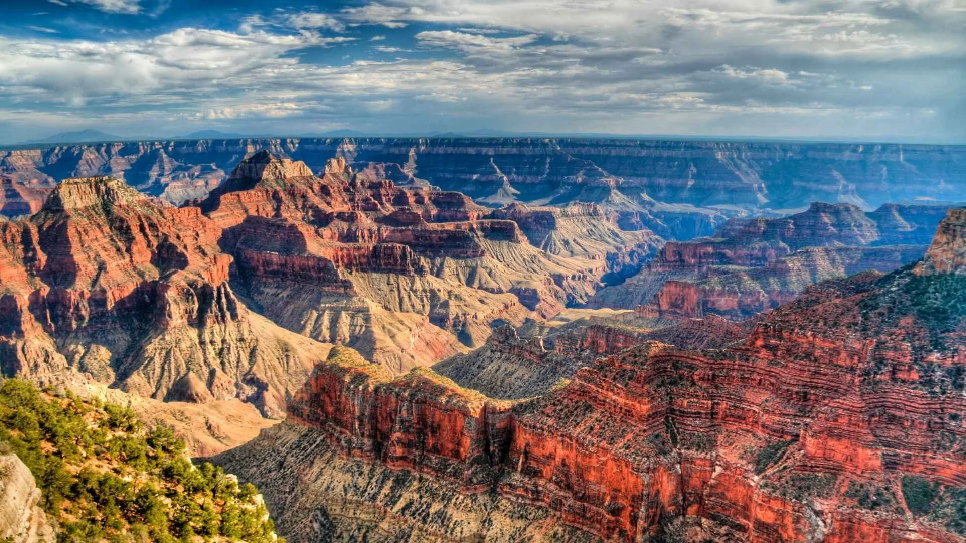 The Grand Canyon National Park in Arizona.