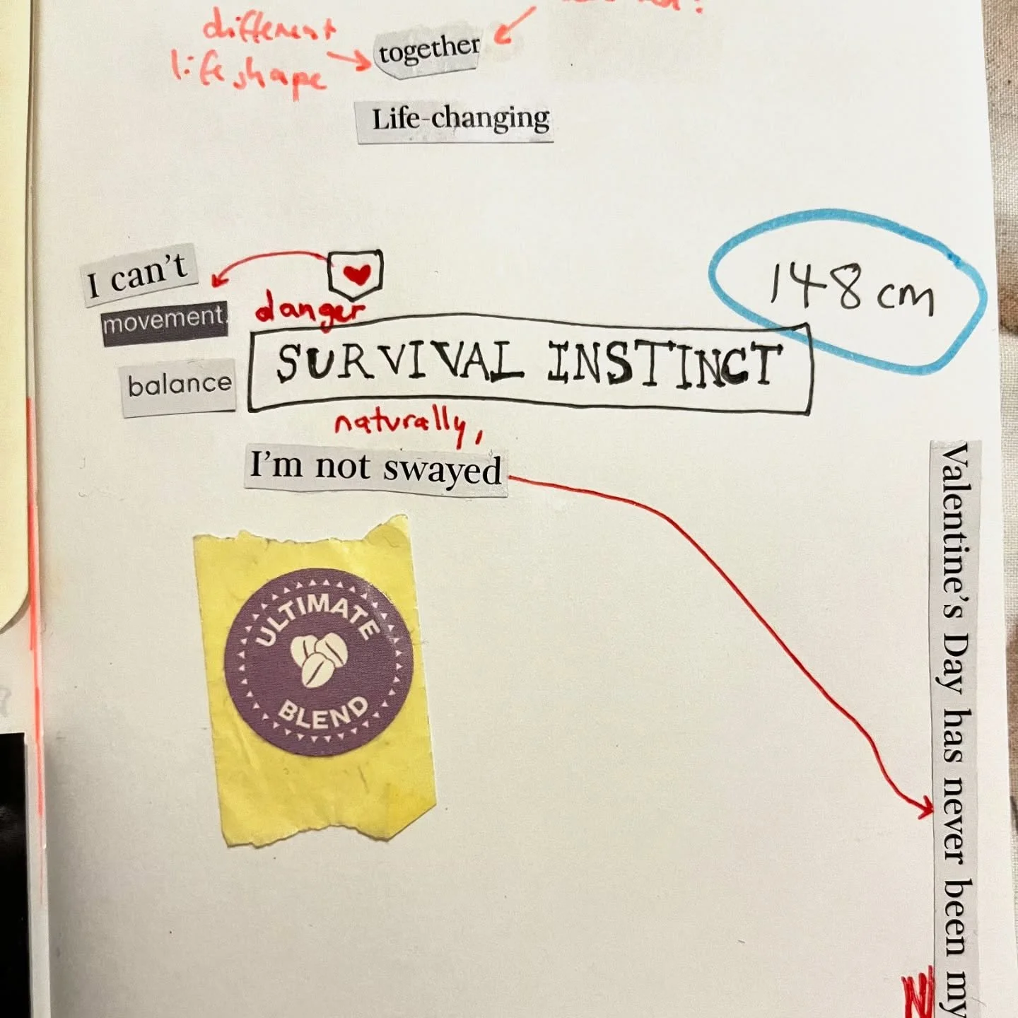 journalling ❤️ 

#collagediary #artth&eacute;rapy #artdiary #therapyjournal #ichangedmybedsheetsapplauseapplause