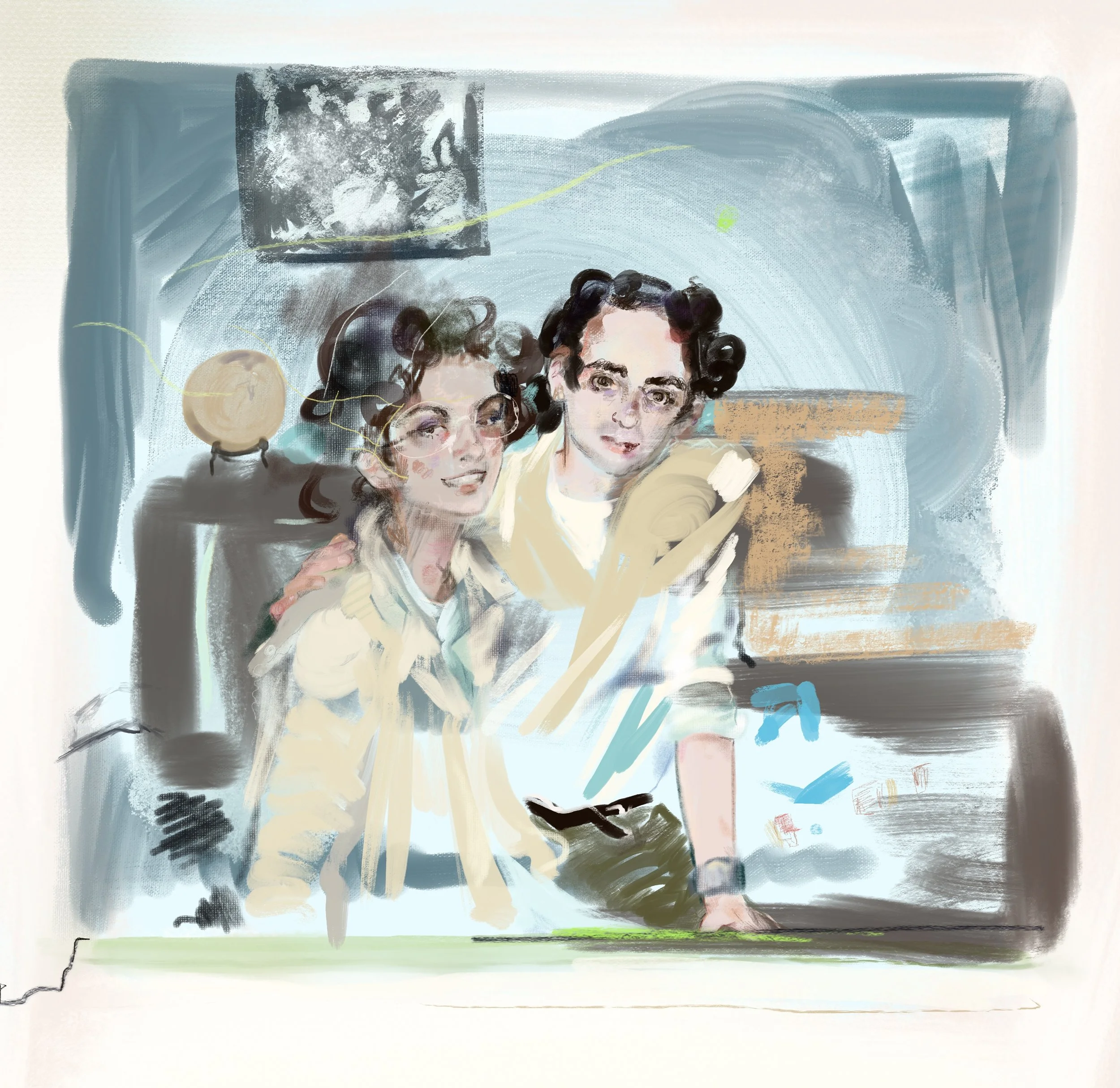 Carrie & Lowell Sufjan Stevens Fanart (for Father's Day)