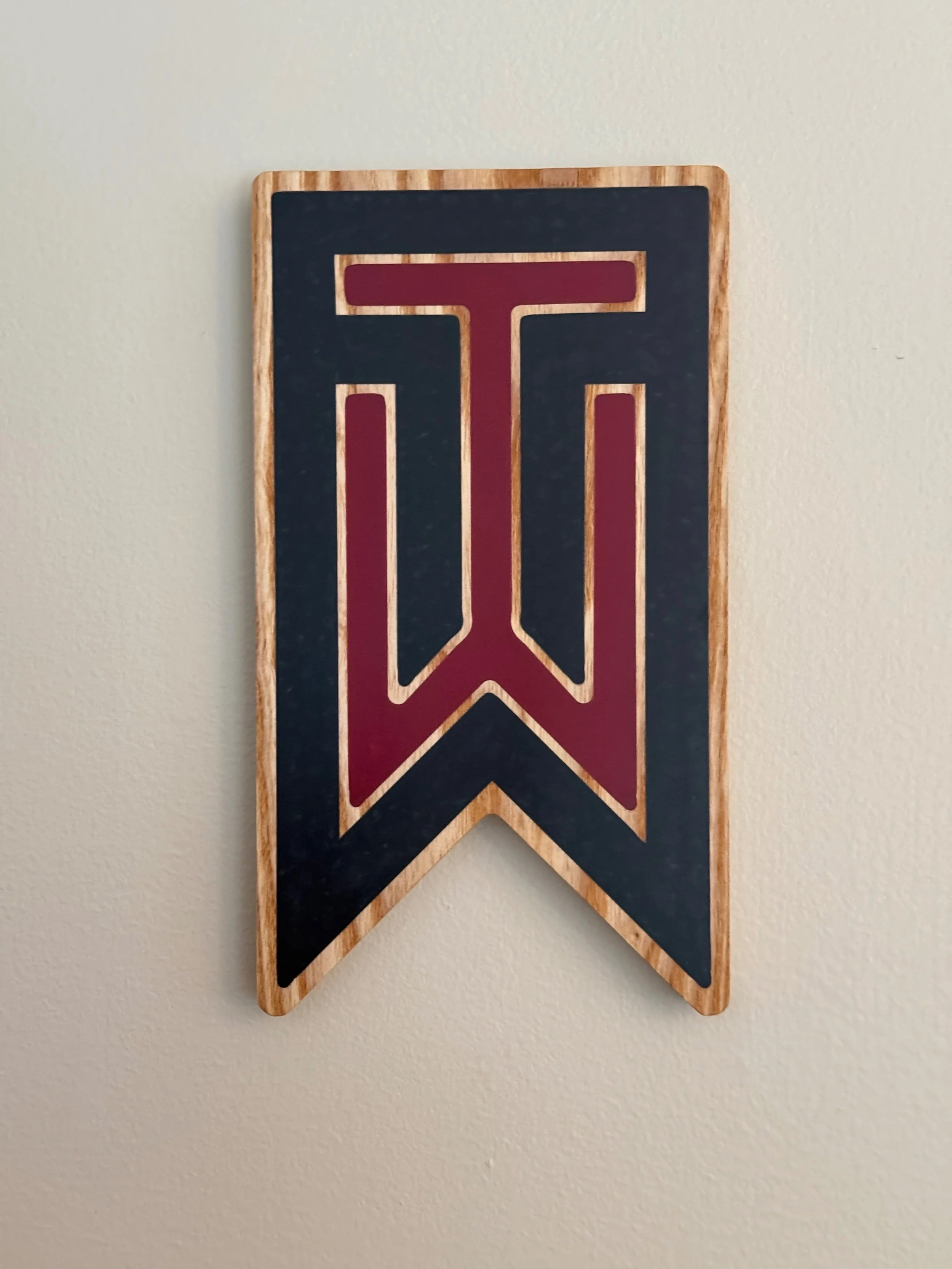 TIGER WOODS LOGO
EPOXY INLAY