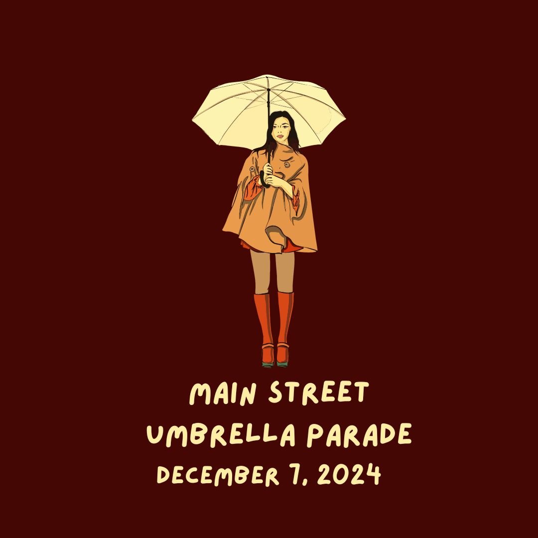 Umbrella Parade &amp; tree lighting