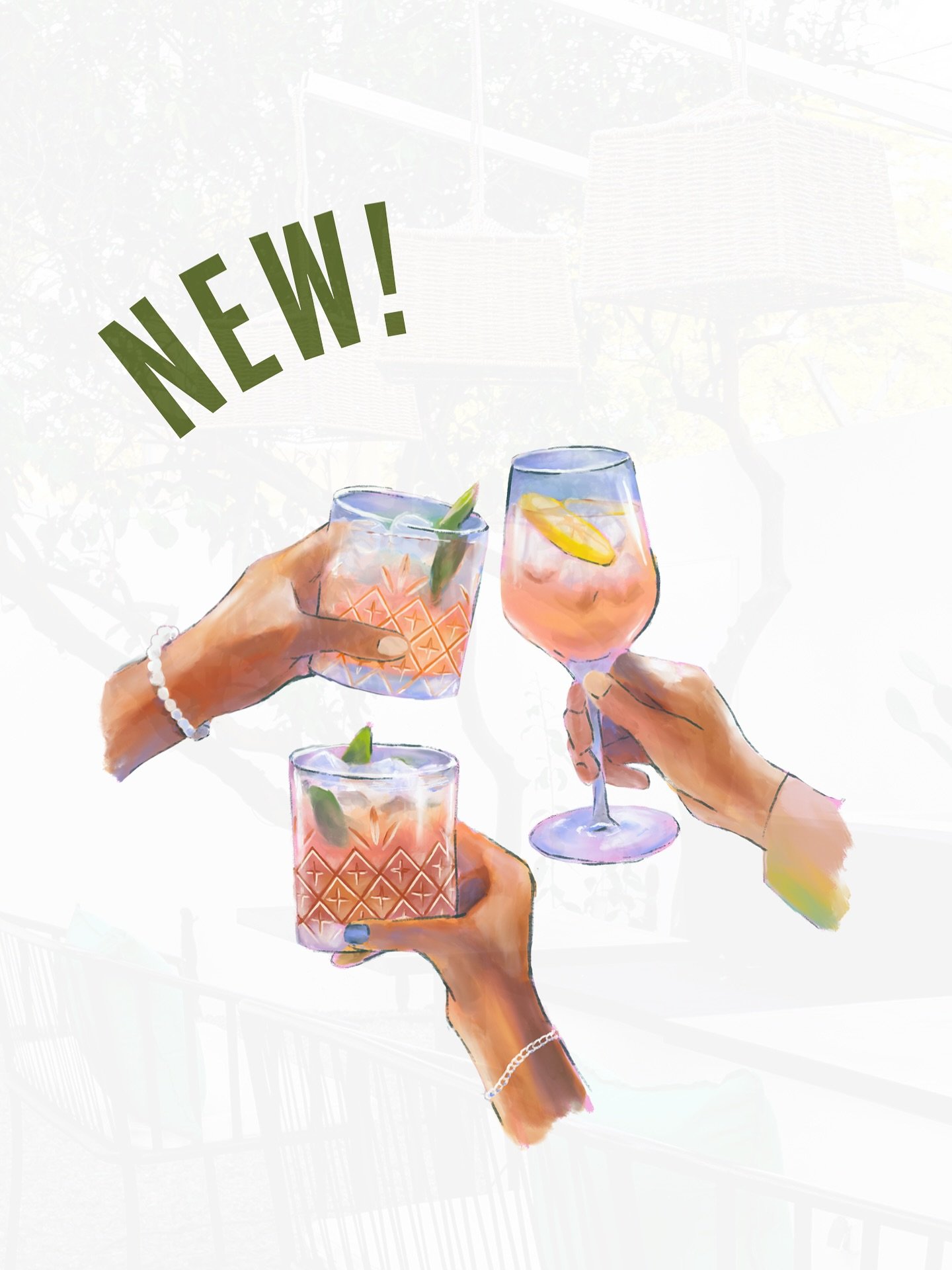 Le bar est officiellement ouvert! La carte compl&egrave;te des cocktails, vins &amp; bi&egrave;res est enfin dispo &mdash; juste &agrave; temps pour l&rsquo;&eacute;t&eacute; ☀️ (et pour le week-end 😉)

Lien en bio pour plus d&rsquo;infos &mdash; ou