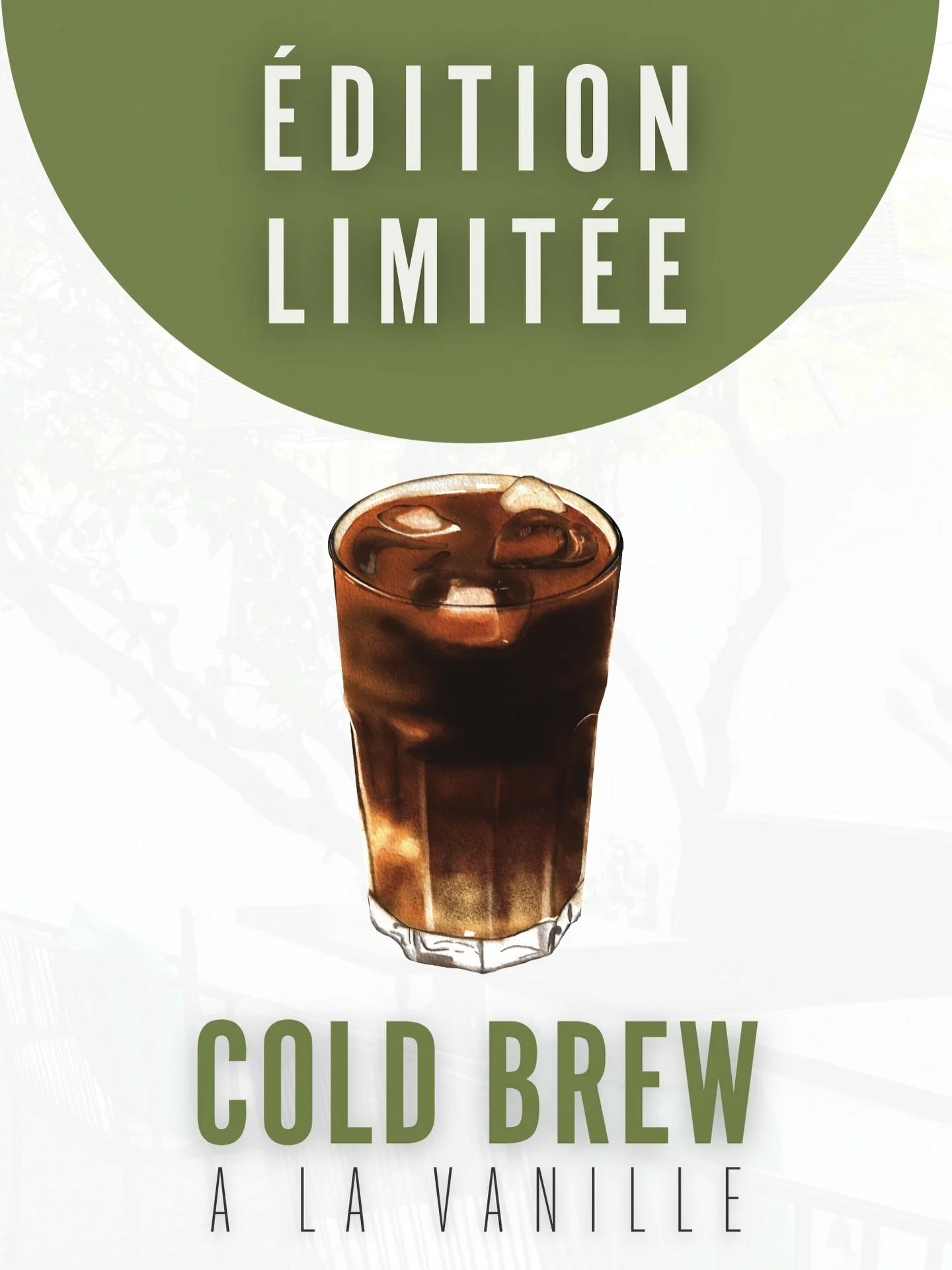 Nouvelle s&eacute;rie: Cold Brew ❄️

Pour les vrais amateurs de caf&eacute; fort et glac&eacute;, on a ce qu&rsquo;il vous faut. Le cold brew, c&rsquo;est un caf&eacute; infus&eacute; &agrave; froid pendant plusieurs heures pour un go&ucirc;t doux ma