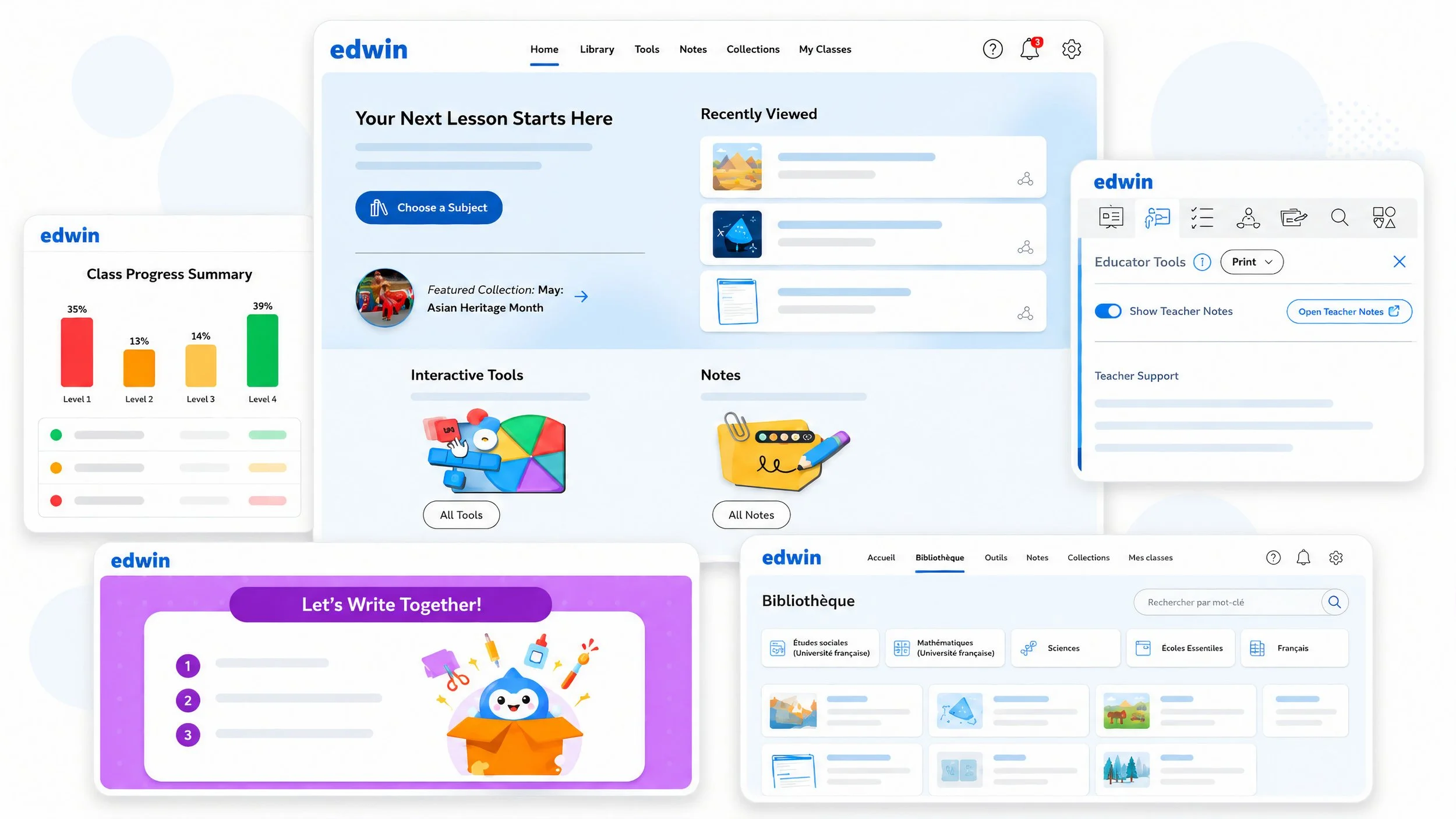 Edwin In Edwin | Curriculum Content & Tools for Classroom Success