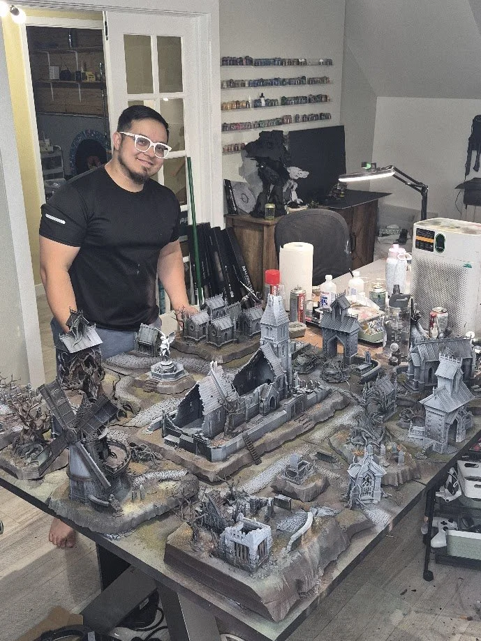 graveyard display board