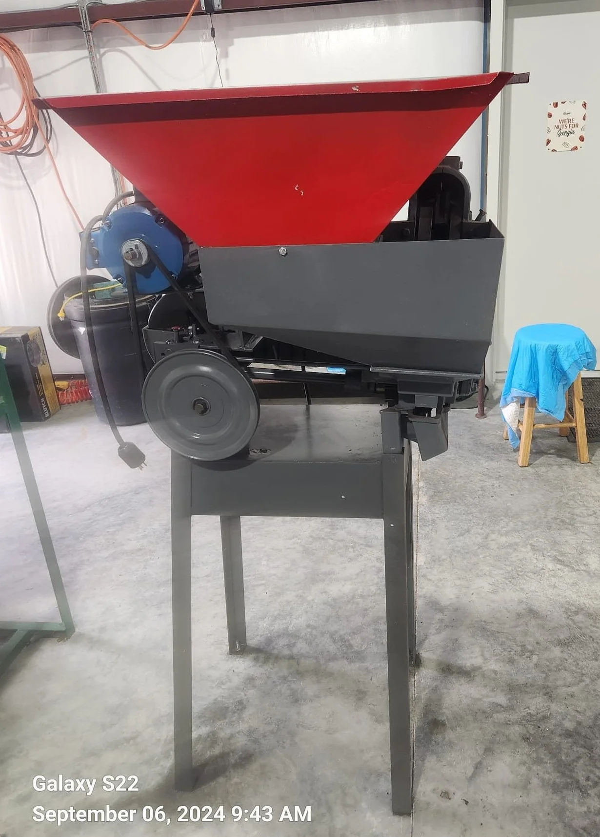 The Cracker - Processing 100lbs. per hour.