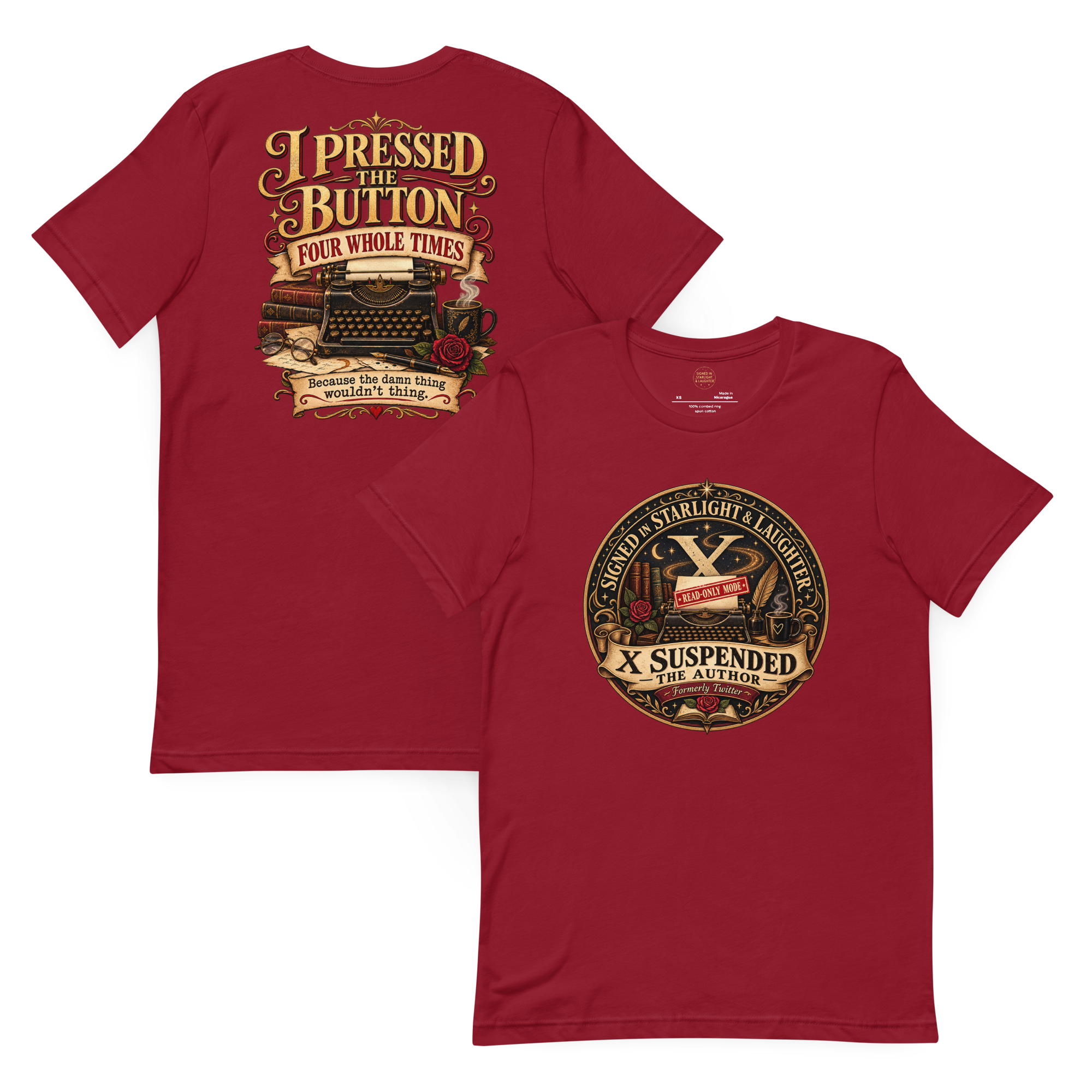 unisex-staple-t-shirt-cardinal-front-and-back-6a7e5b4aa1b12.png