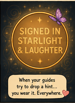 Signed in Starlight &amp; Laughter: When I Finally Noticed All the Spirals