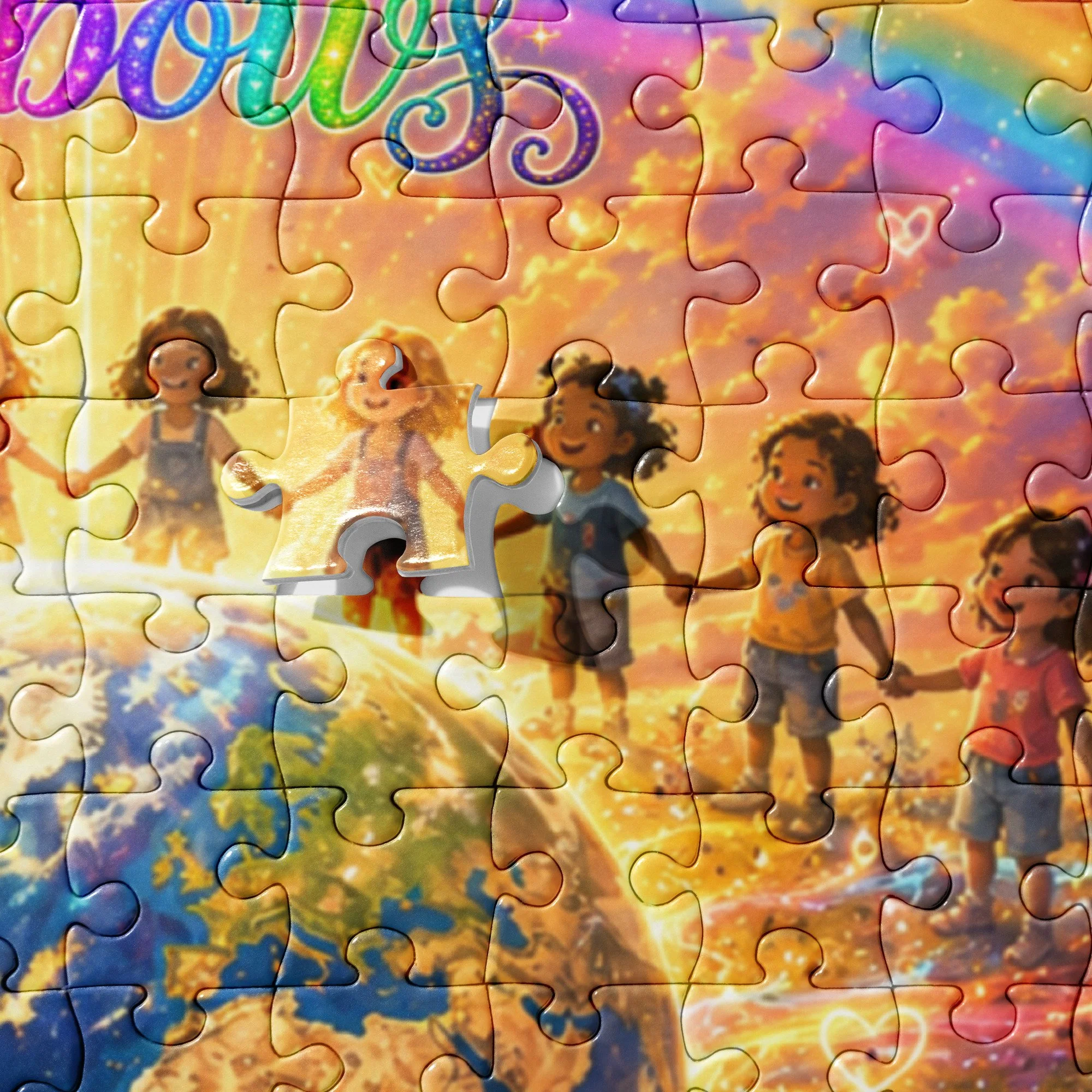 Pockets Full of Rainbows | 252-Piece Jigsaw Puzzle | Sarionae Music™