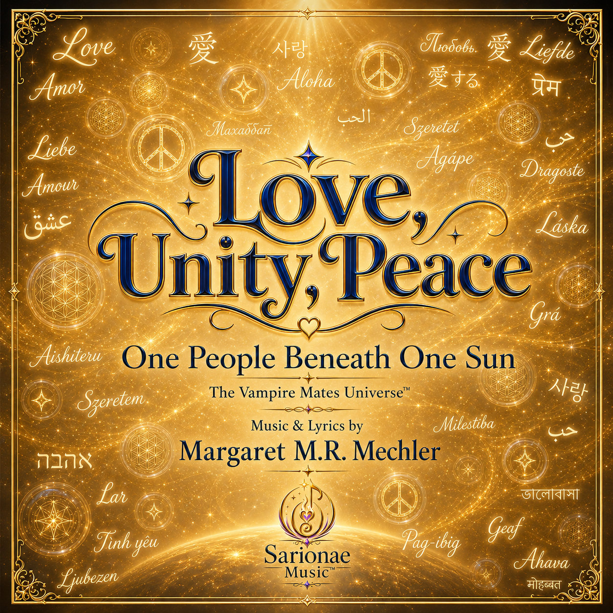 Love Unity Peace album cover DK REVISED.png