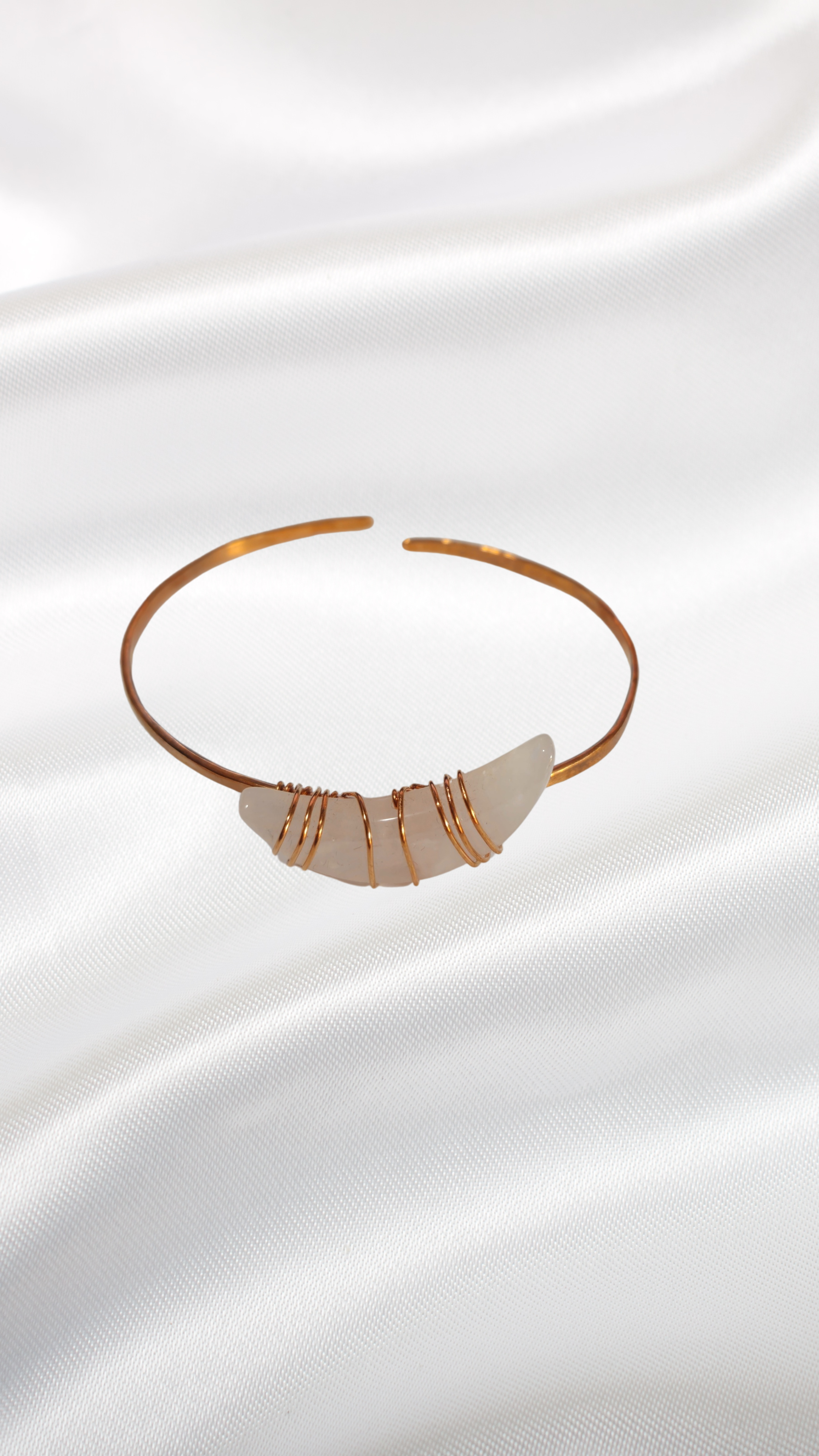 Rose Quartz Moon Copper Bracelet 01.png
