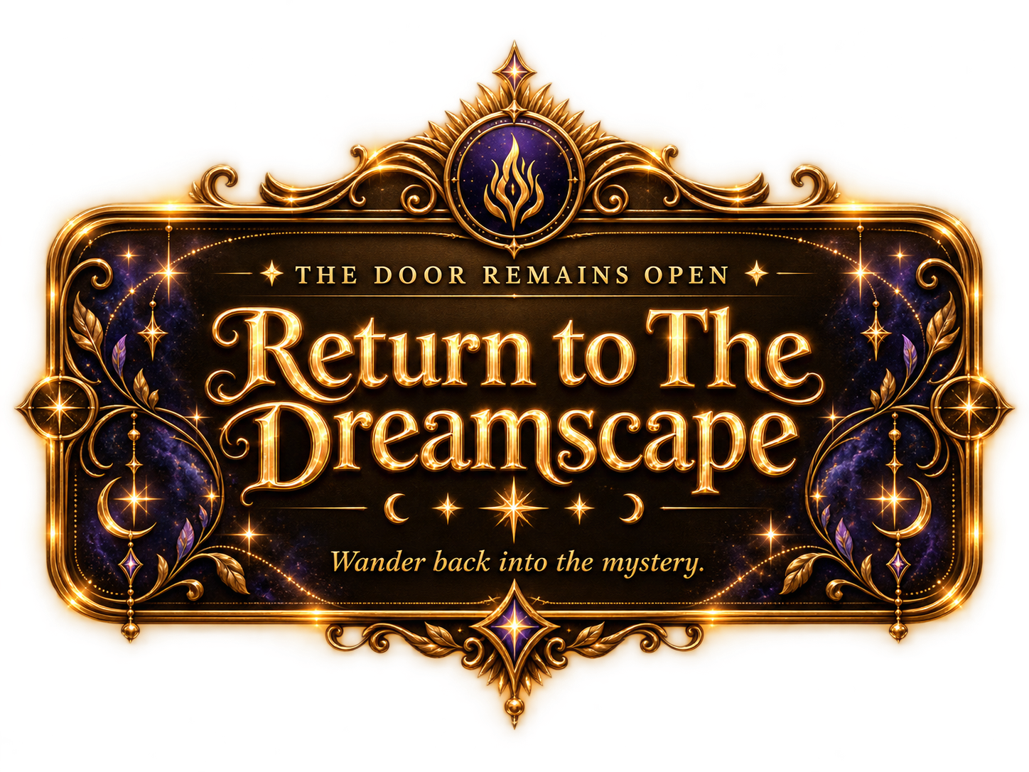 Return to the Dreamscape Plaque