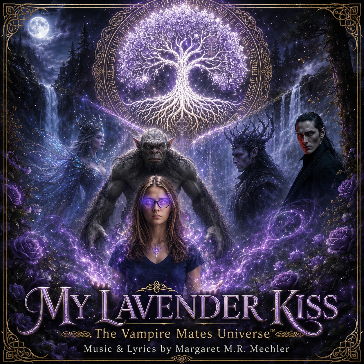 My Lavender Kiss | TVMU™ Cinematic Celtic Love Ballad | Digital Single | Sarionae Music™