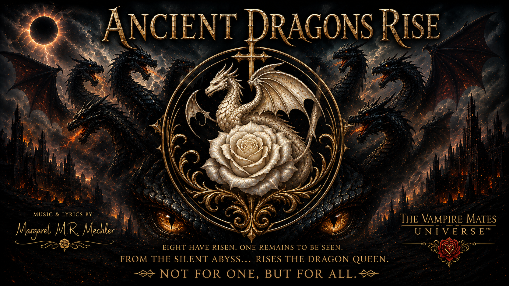 Ancient Dragons Rise | TVMU™ Hard Rock Dragon Anthem | Digital Single | Sarionae Music™