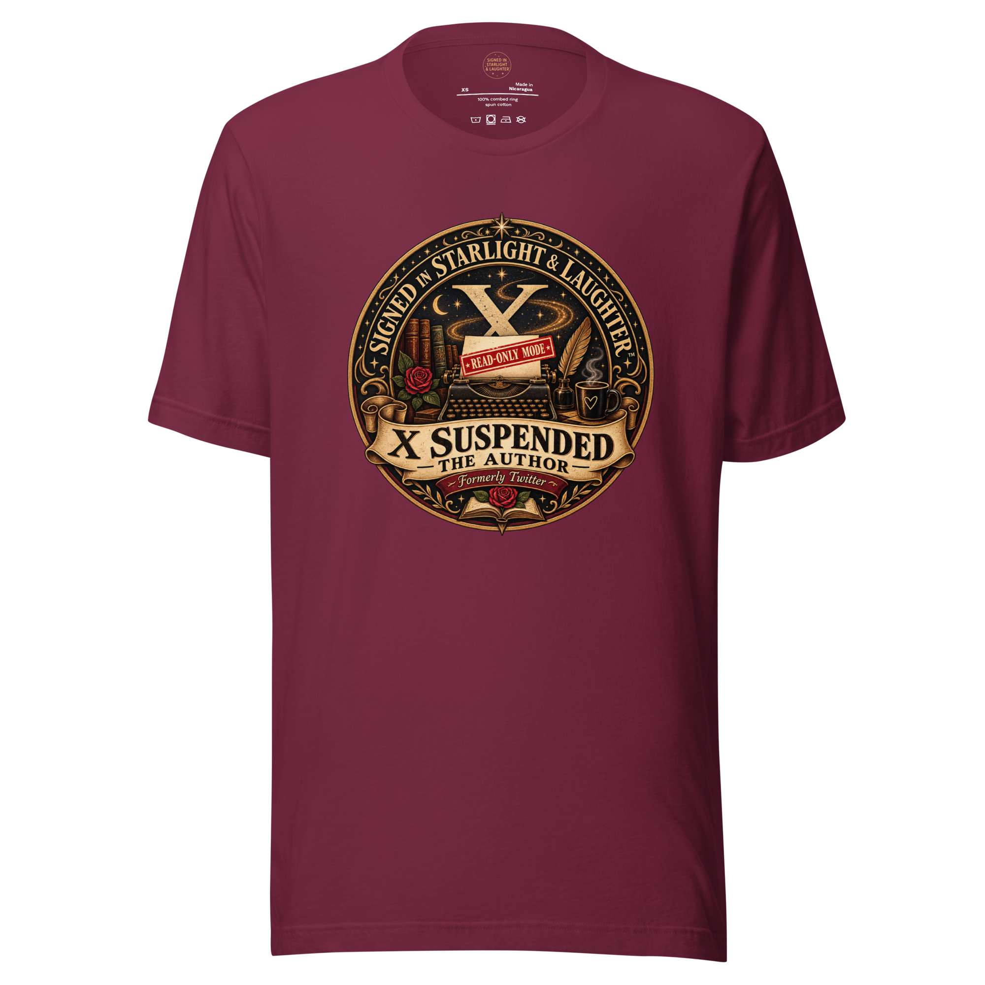 unisex-staple-t-shirt-maroon-front-6a7e5b4a9f671.png