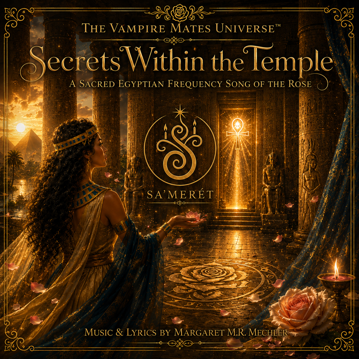 Secrets Within the Temple | TVMU™ Sacred Egyptian Frequency Song | Digital Single | Sarionae Music™