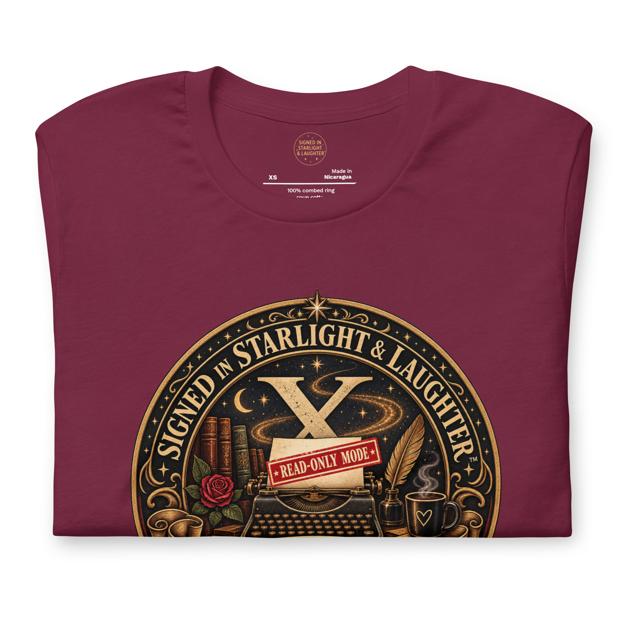 unisex-staple-t-shirt-maroon-front-6a7e5b4a99a21.png