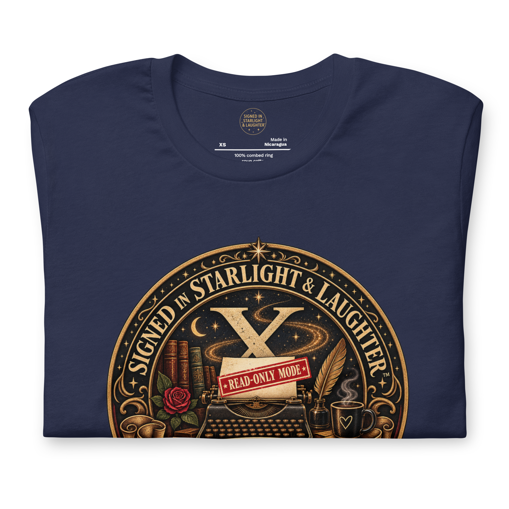 unisex-staple-t-shirt-navy-front-6a7e5b4a9a33a.png