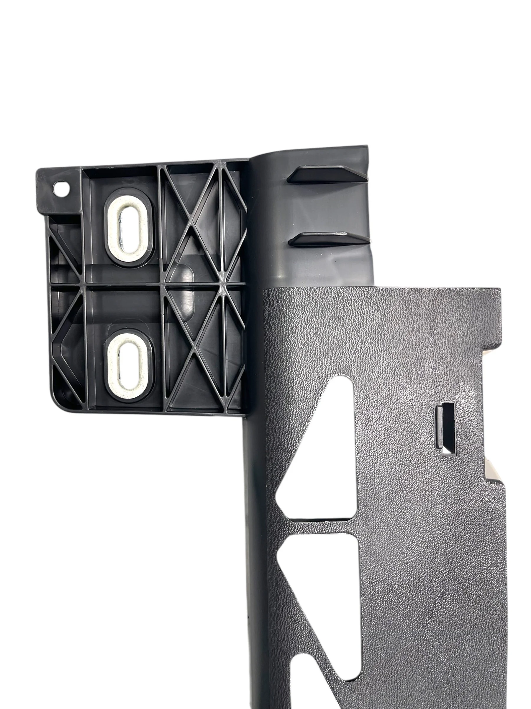 Exterior Trim Assembly with Clips and Grommets