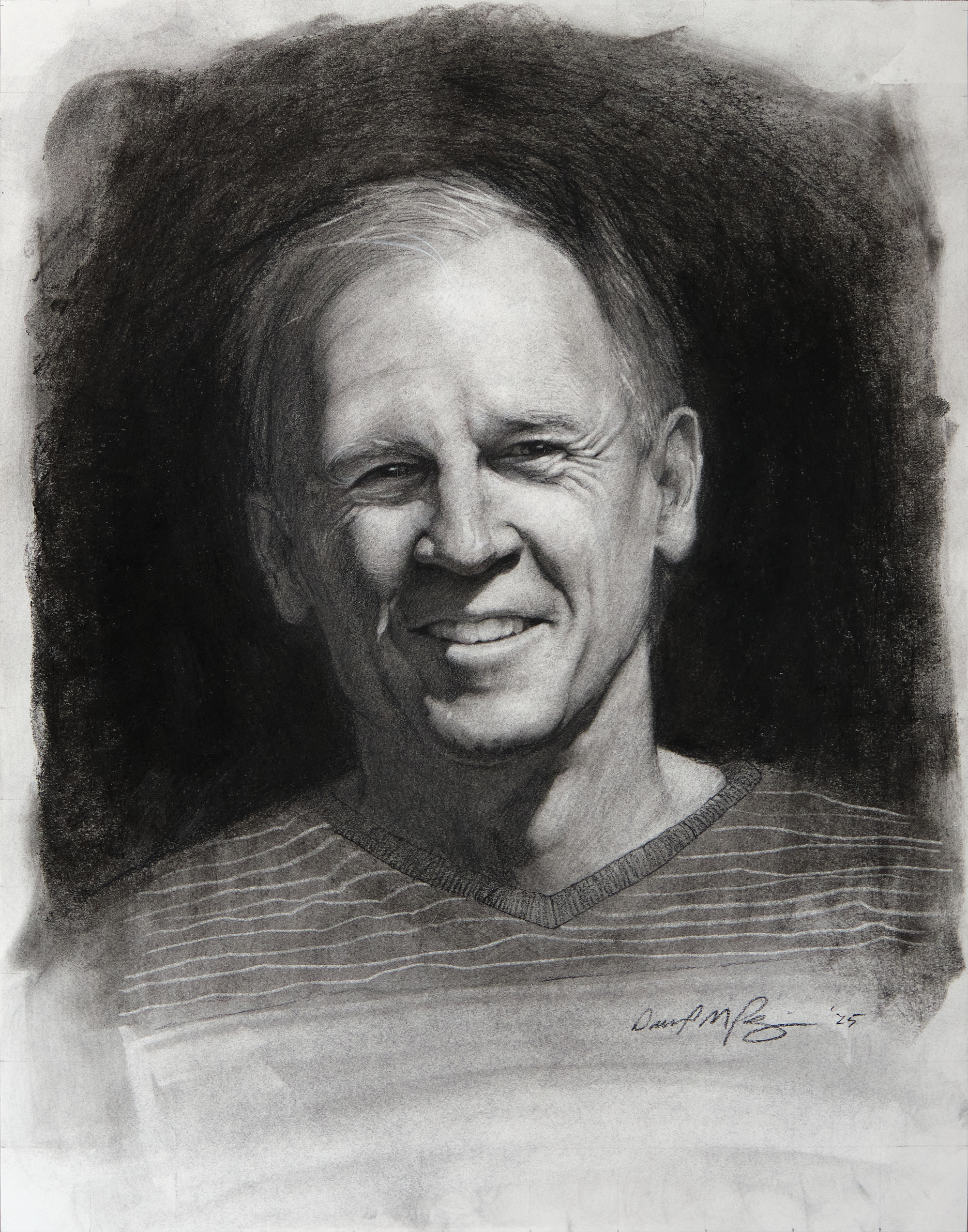 Steve
Charcoal | 11 x 14 in.
2025 | Commission
