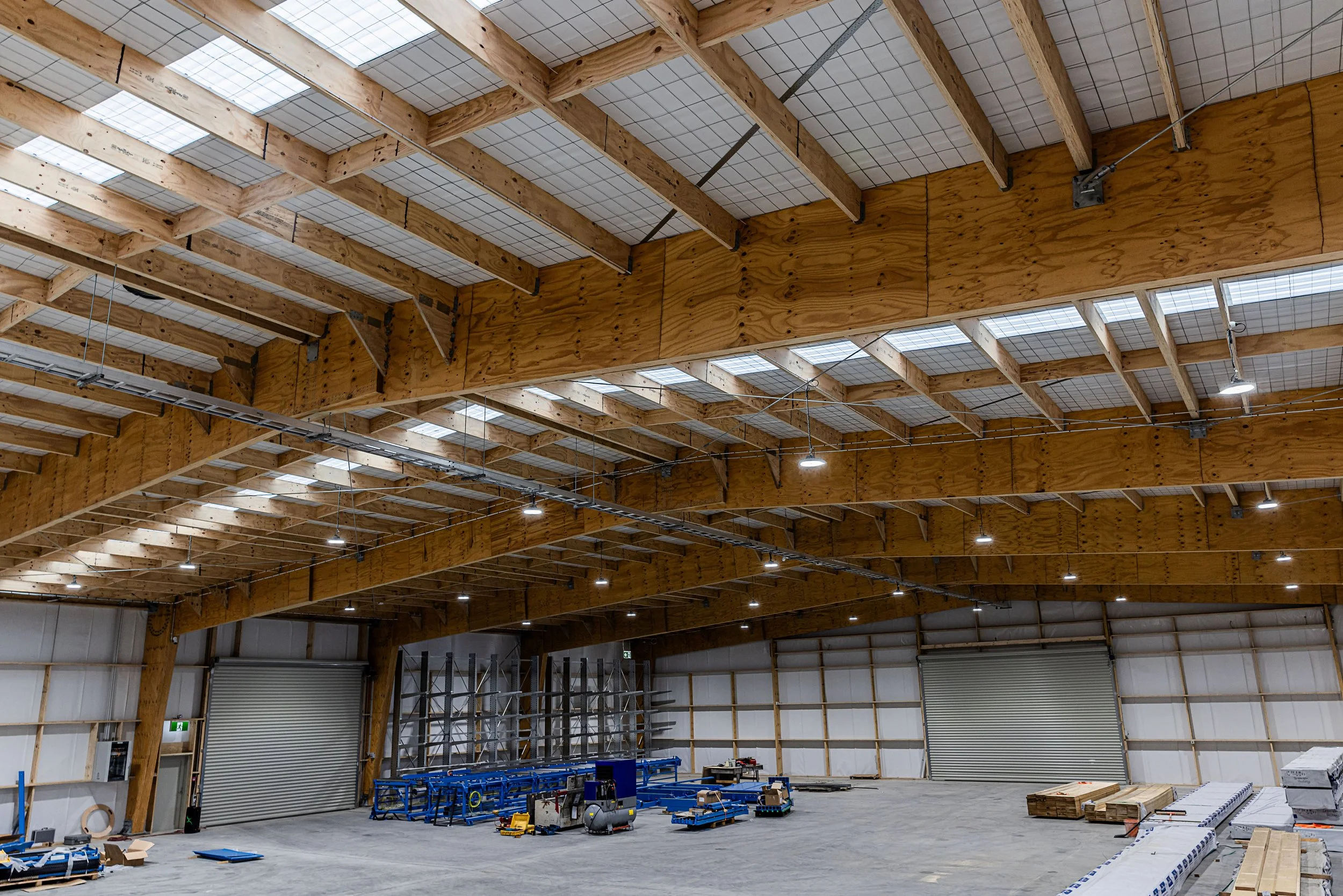 TIMBERSPAN FABRICATION BUILDING Strata Group Engineers