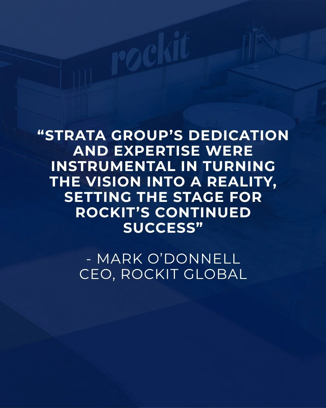 Turning vision into reality takes more than plans on paper - it takes partnership.
 Thanks to Rockit Global for trusting us with a project designed to fuel future growth and success.
Here’s what CEO Mark O’Donnell had to say about worki