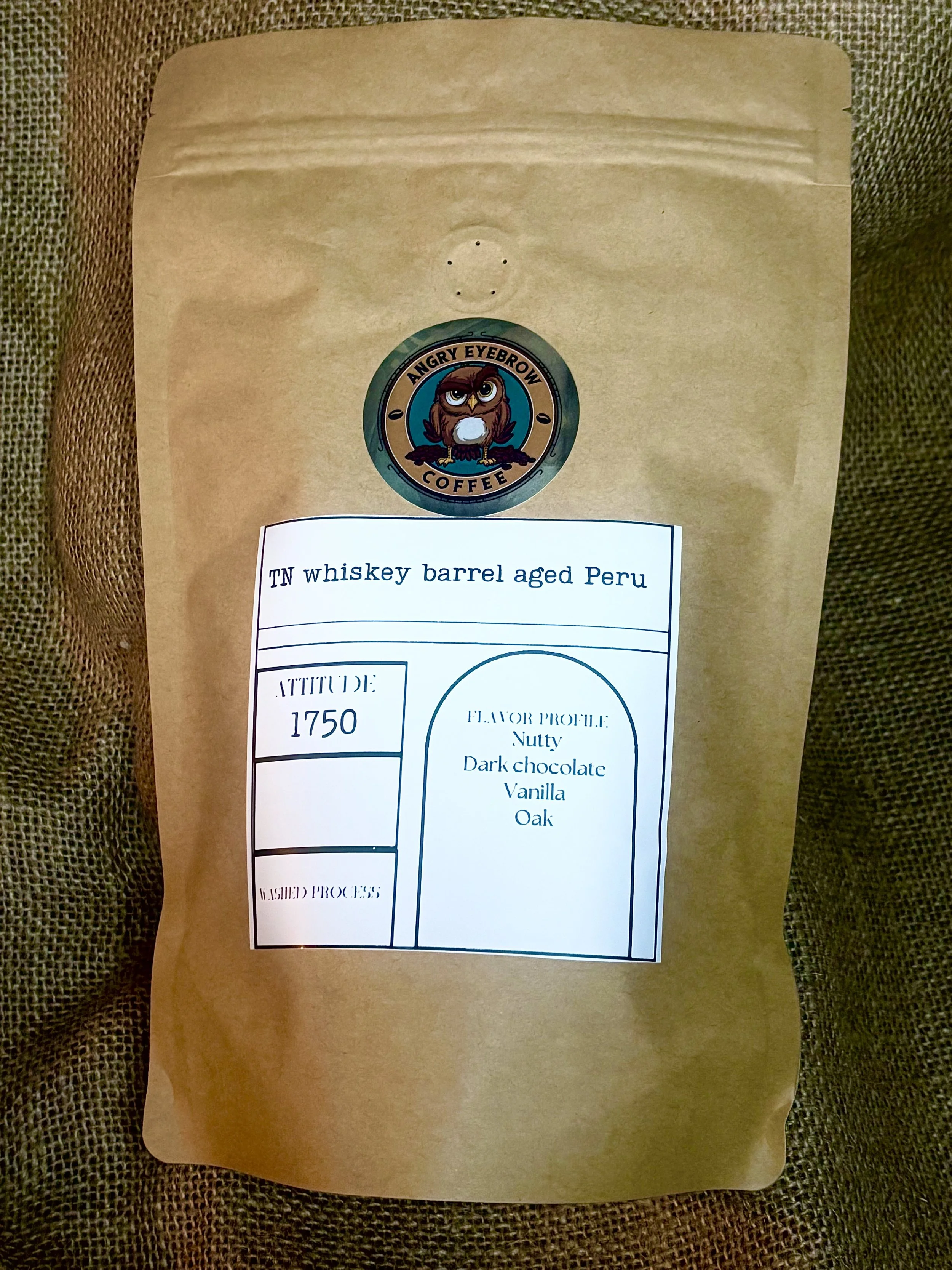 Tennessee Whiskey Barrel Aged Peruvian