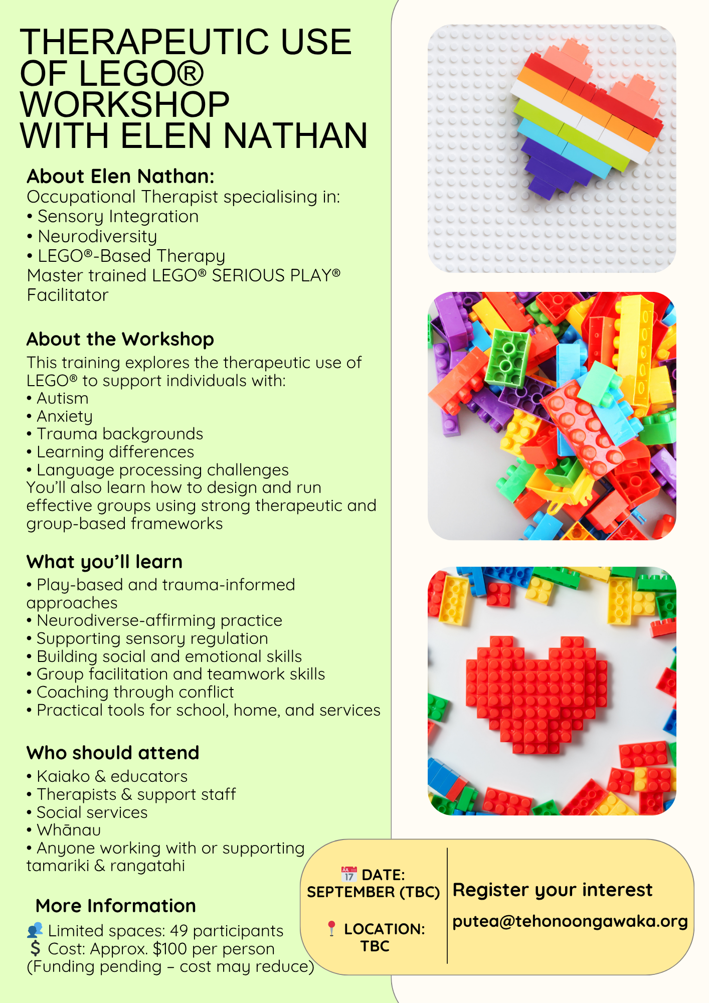 Reflection – Elen Nathan Sensory Workshop