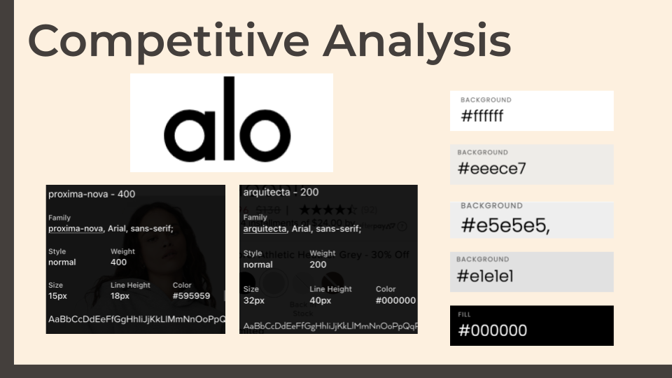 8. Alo is a clothing brand that specifically makes weighted pieces.