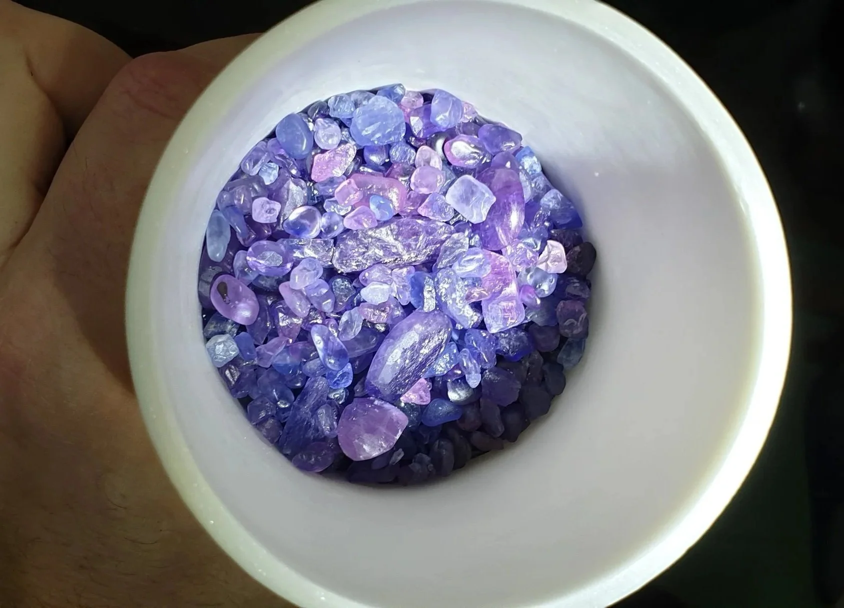 The Crucible with Sapphires