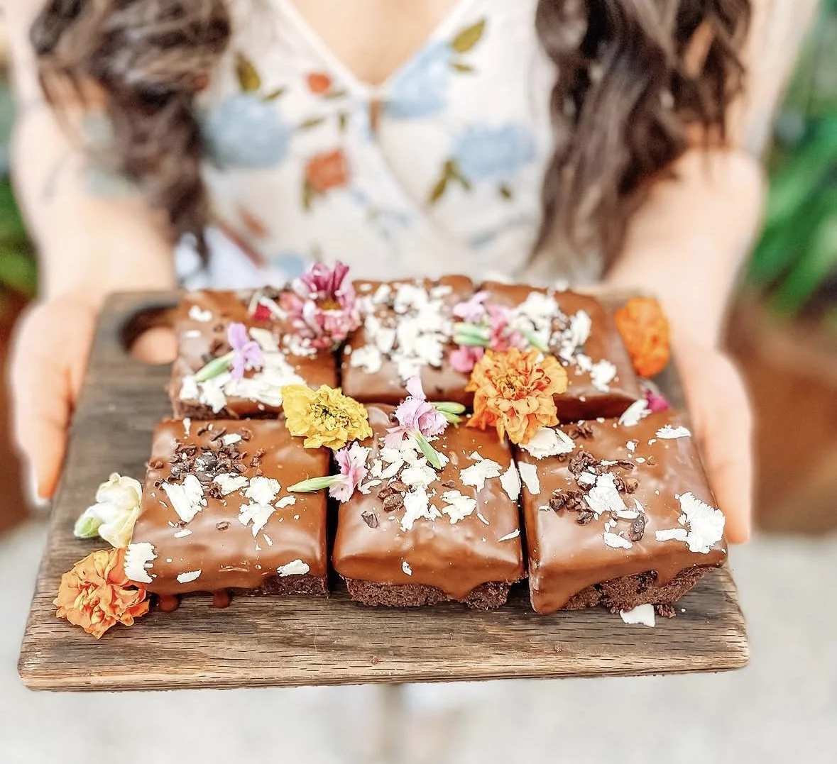Flourless Reishi Brownies by Light Cellar