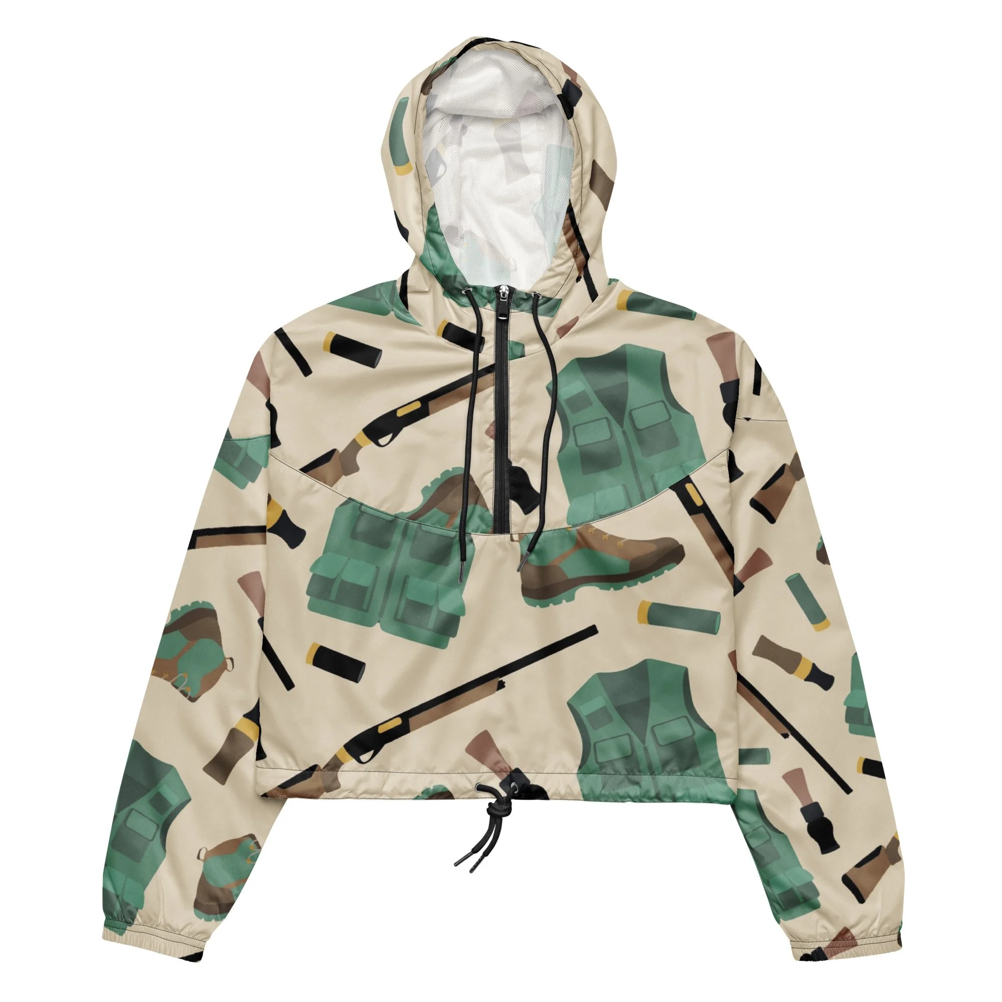 Women’s cropped windbreaker