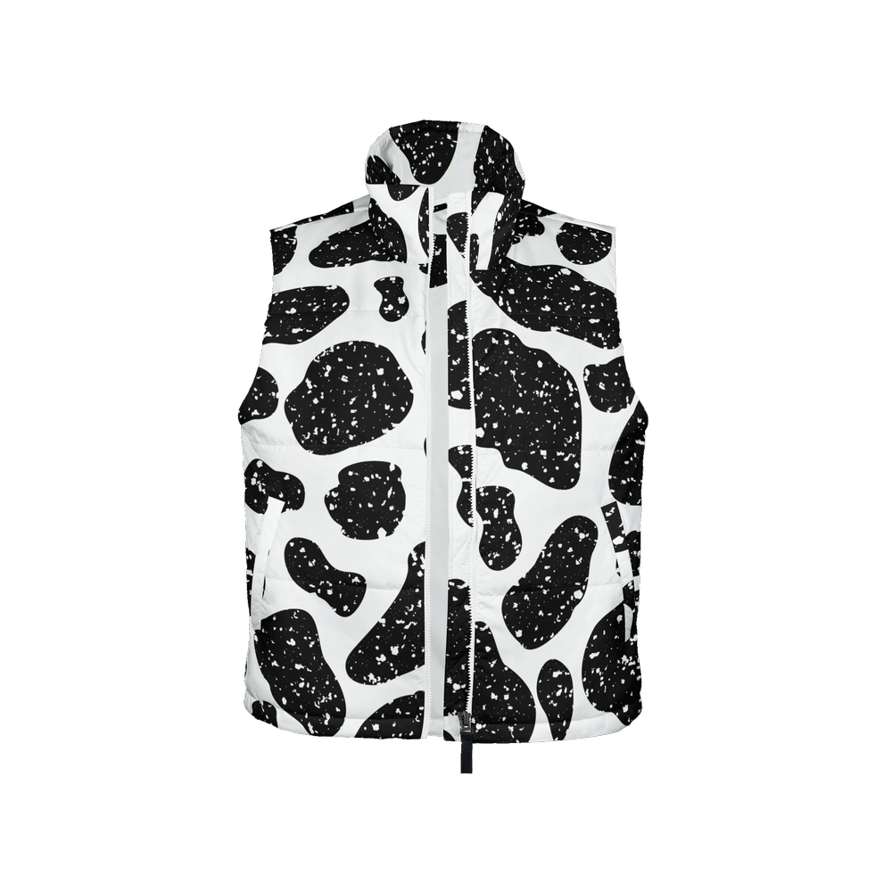 Full-Zip Sleeveless Puffer Vest-Lightweight Ecodear