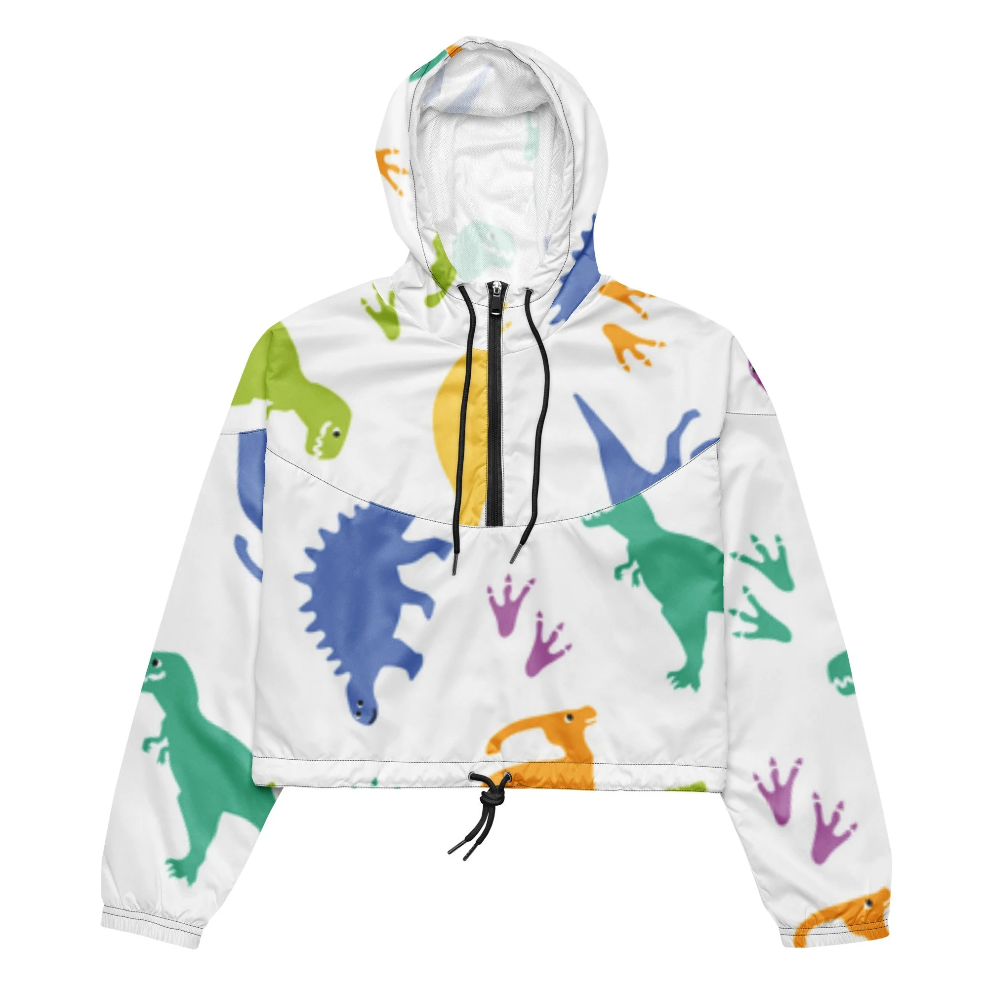 Girls cropped windbreaker