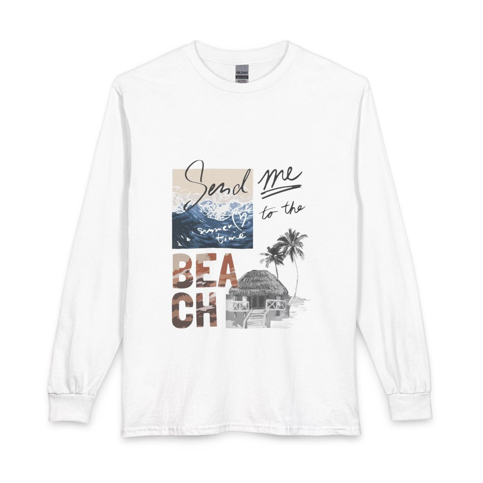 Send Me to the Beach Long Sleeve Tee