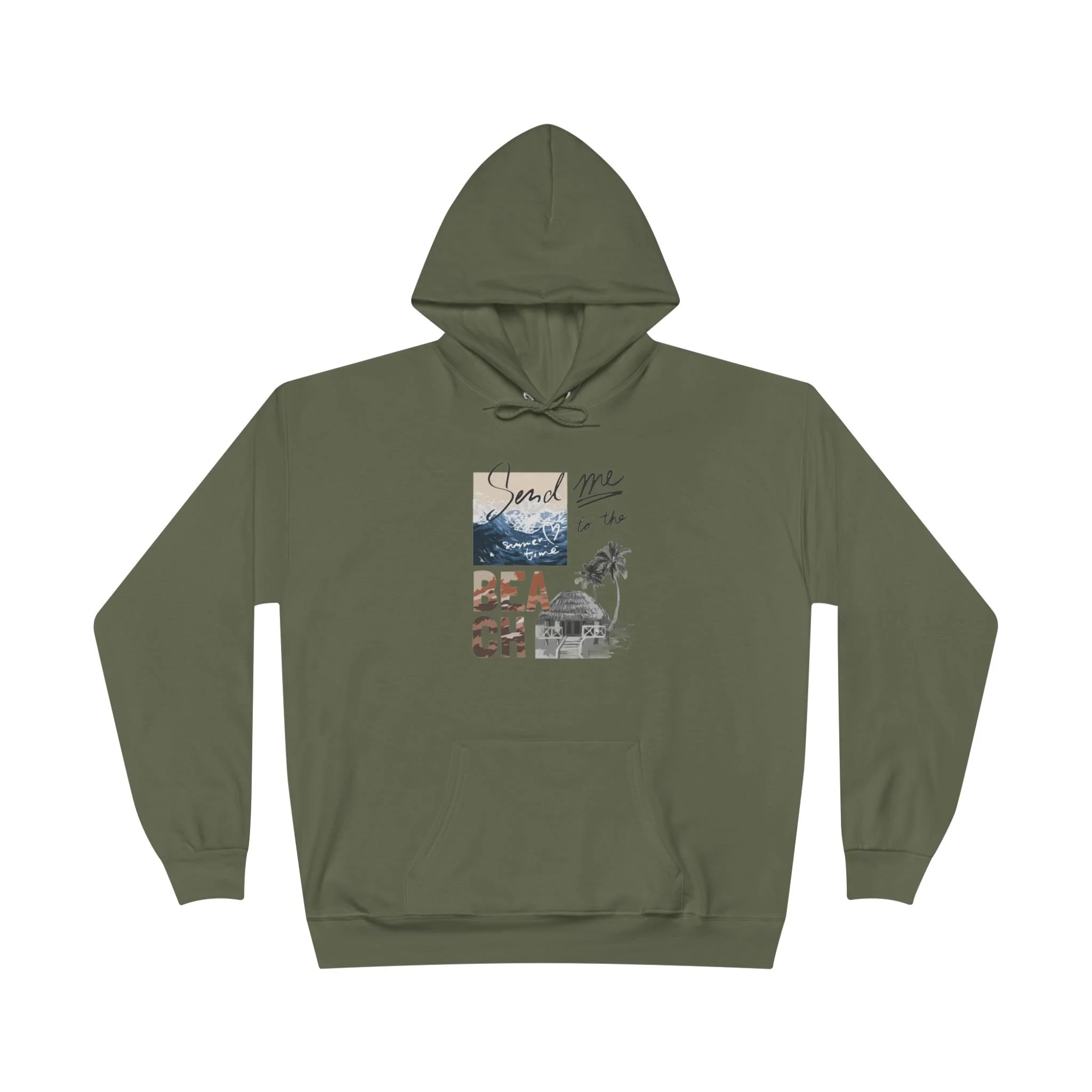 Beach Collage Hoodie — Find Me at the Beach Pullover