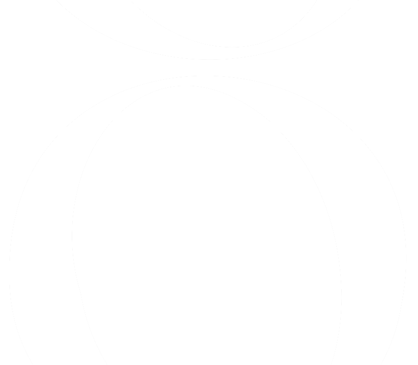 Close-up of a black and white logo with abstract, curved shapes forming the number 8.