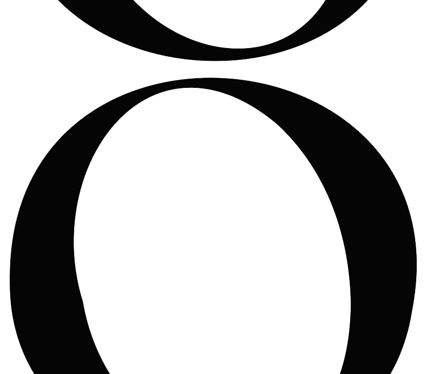 Black background with multiple white concentric circles and arcs, forming an abstract geometric pattern.