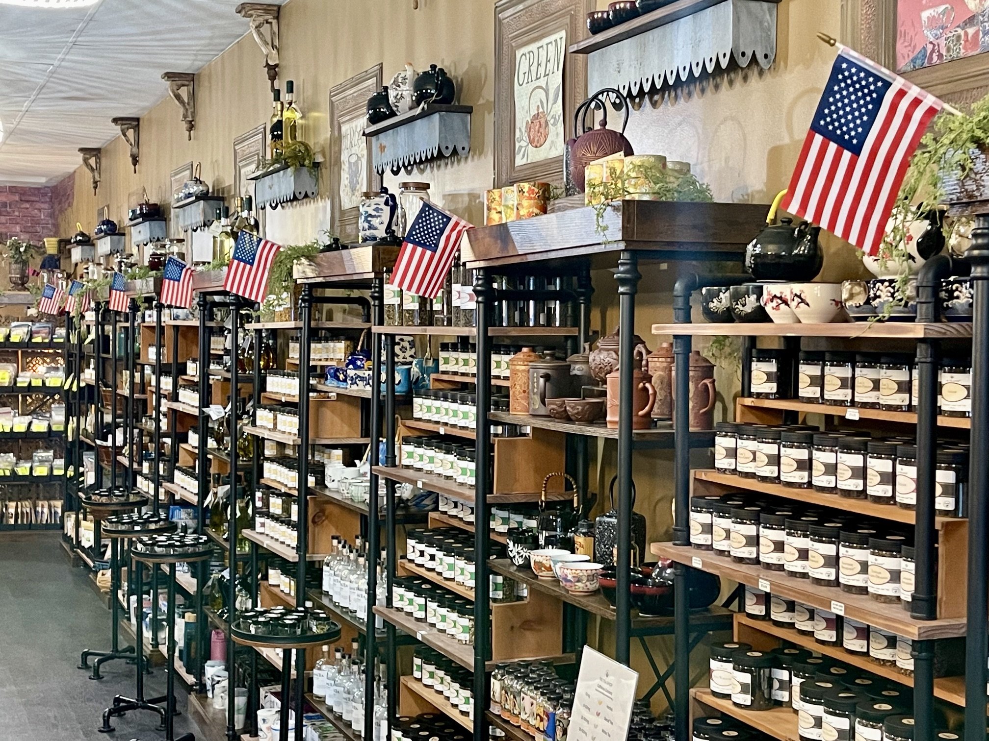 981 Tea Shop handcrafted loose leaf tea, herbs, & gifts that are only found here. Locally owned and operated in Marietta GA!