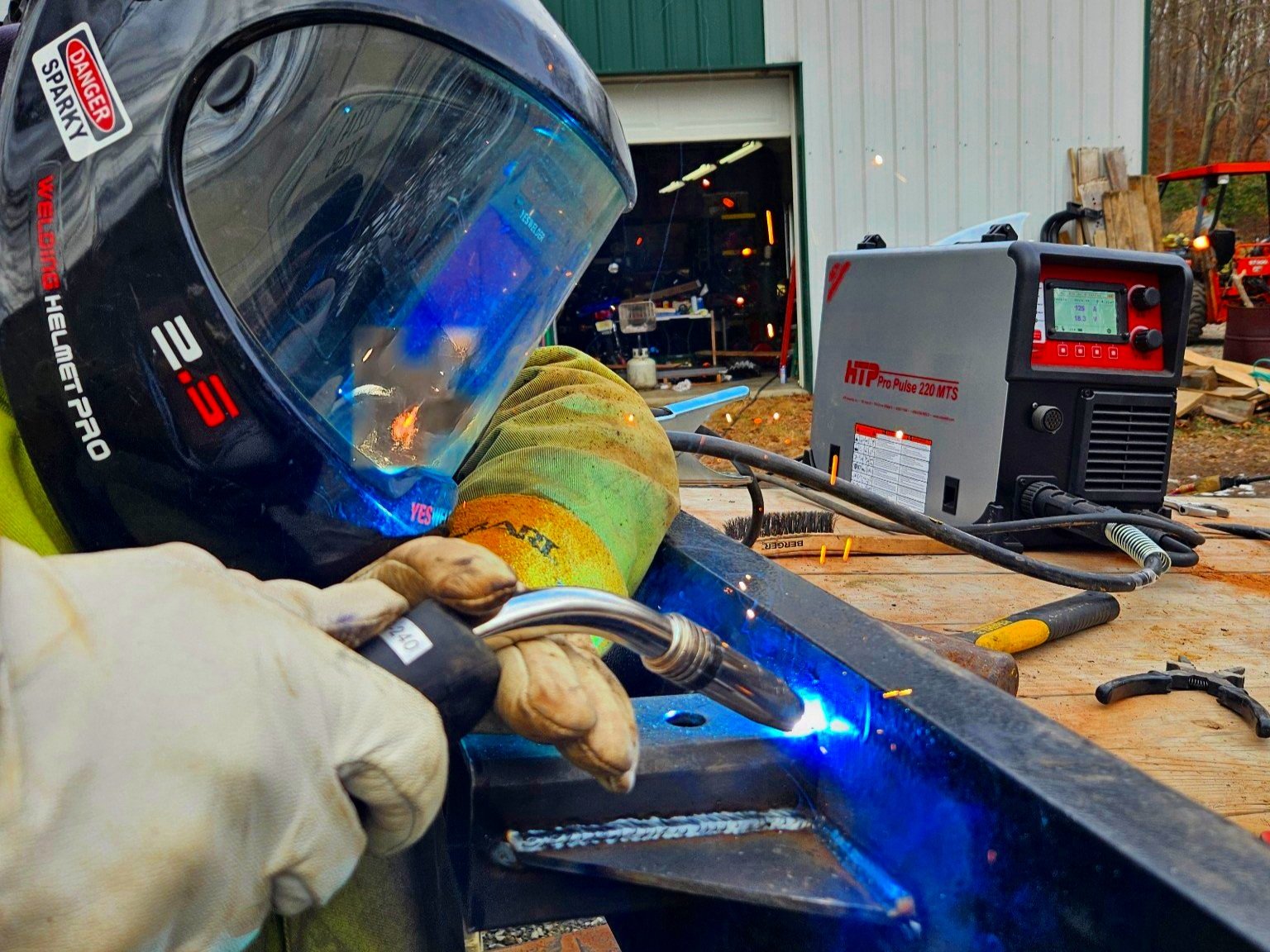 Trailer Hitch Winch Mount Welding Repair