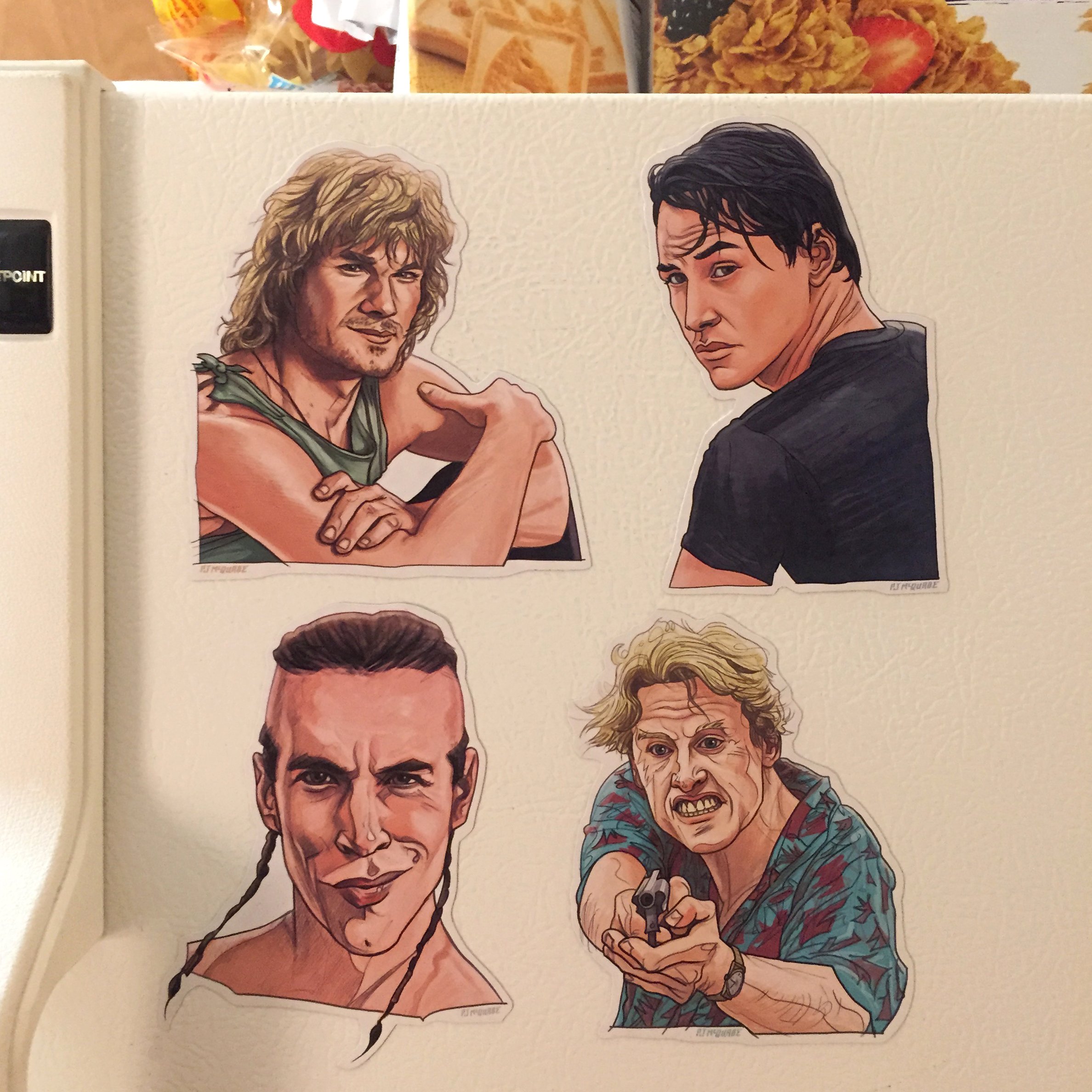 PURE ADRENALINE Fridge Magnets PJ McQuade 2.jpg