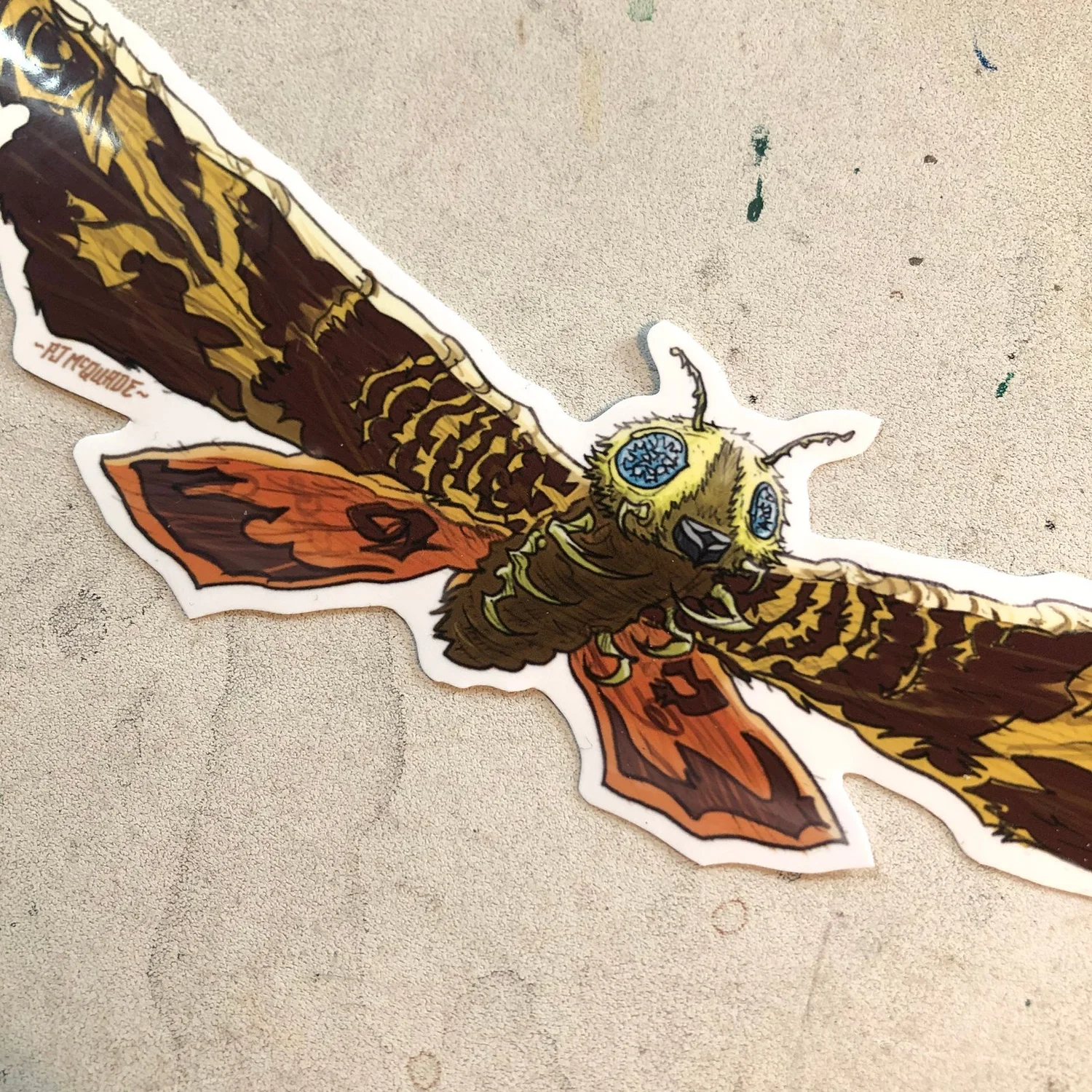 MOTHRA+Godzilla+Sticker+Castle+McQuade+1.jpg