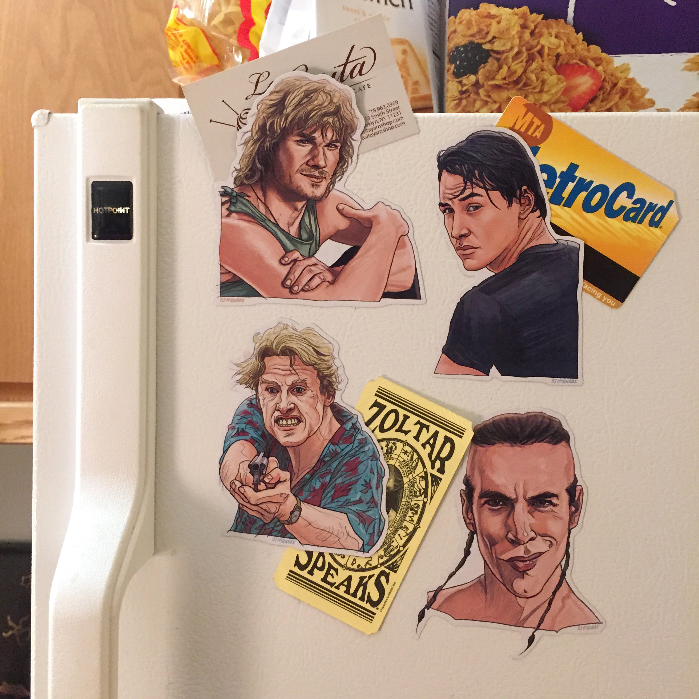 PURE ADRENALINE Fridge Magnets PJ McQuade 1.jpg