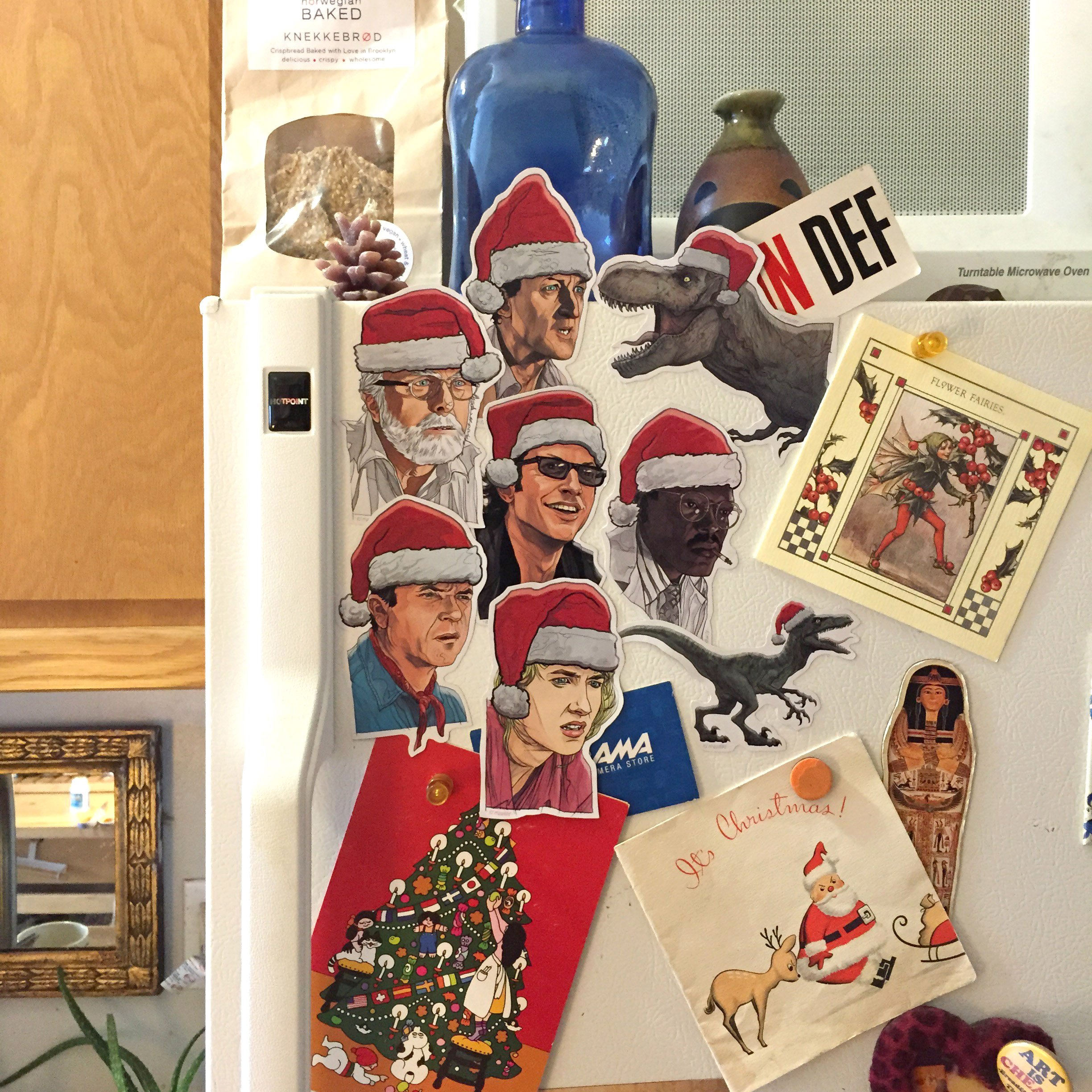 Jurassic  Christmas Magnets PJ McQuade 4.jpg