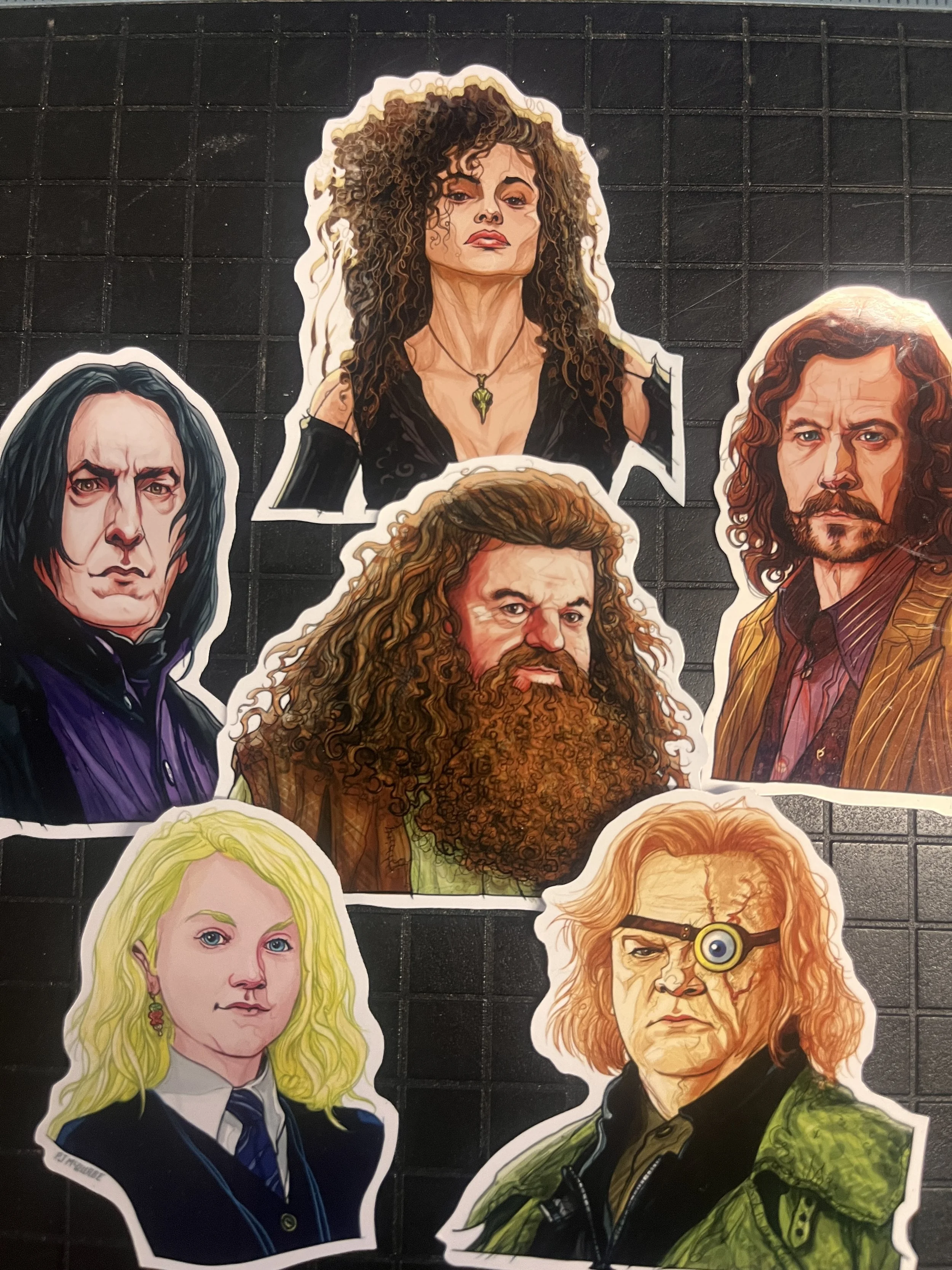 MAGIC SCHOOL 6 Pack Little Sticker SET!