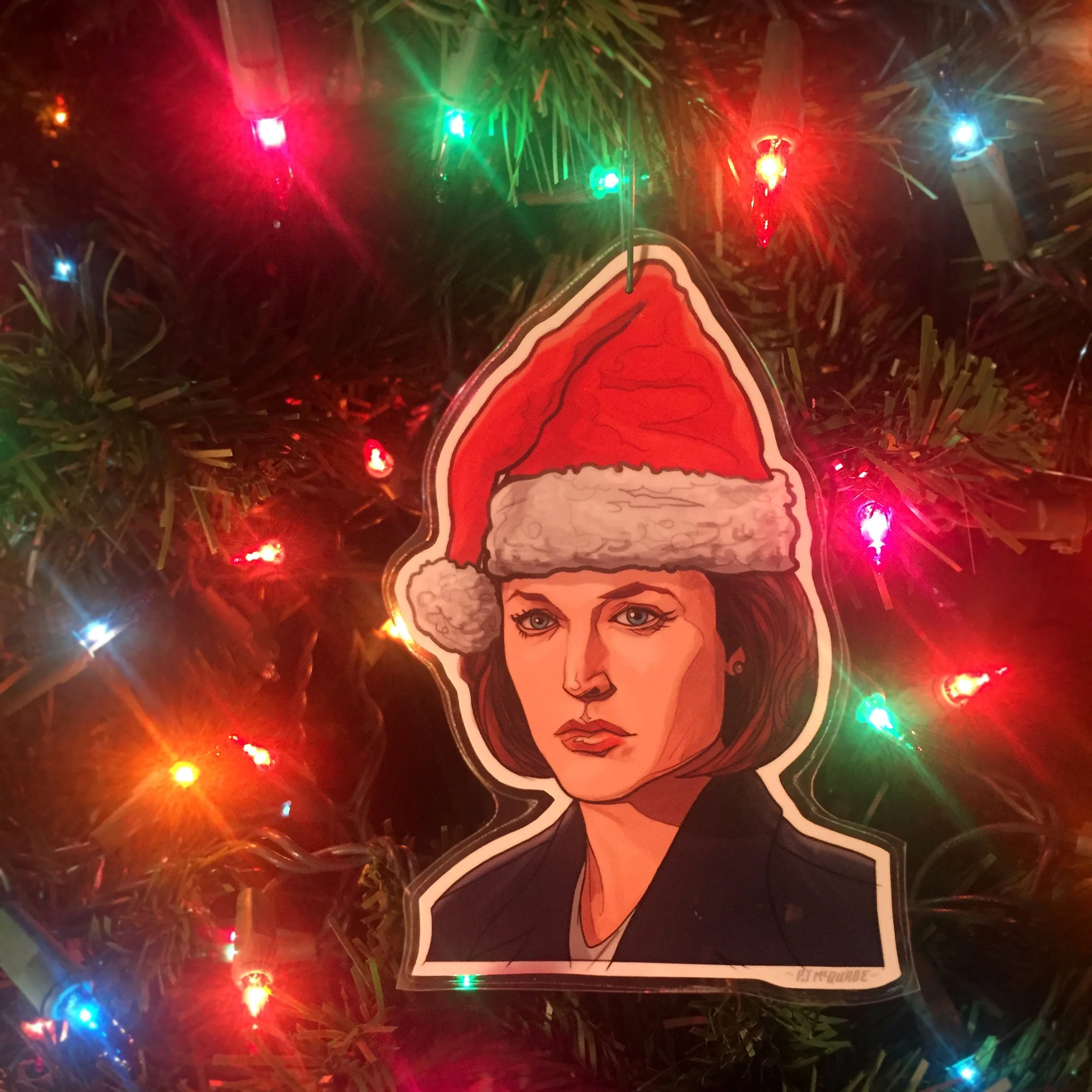 Spooky Truth Scully Christmas Ornaments PJ McQuade 5.jpg