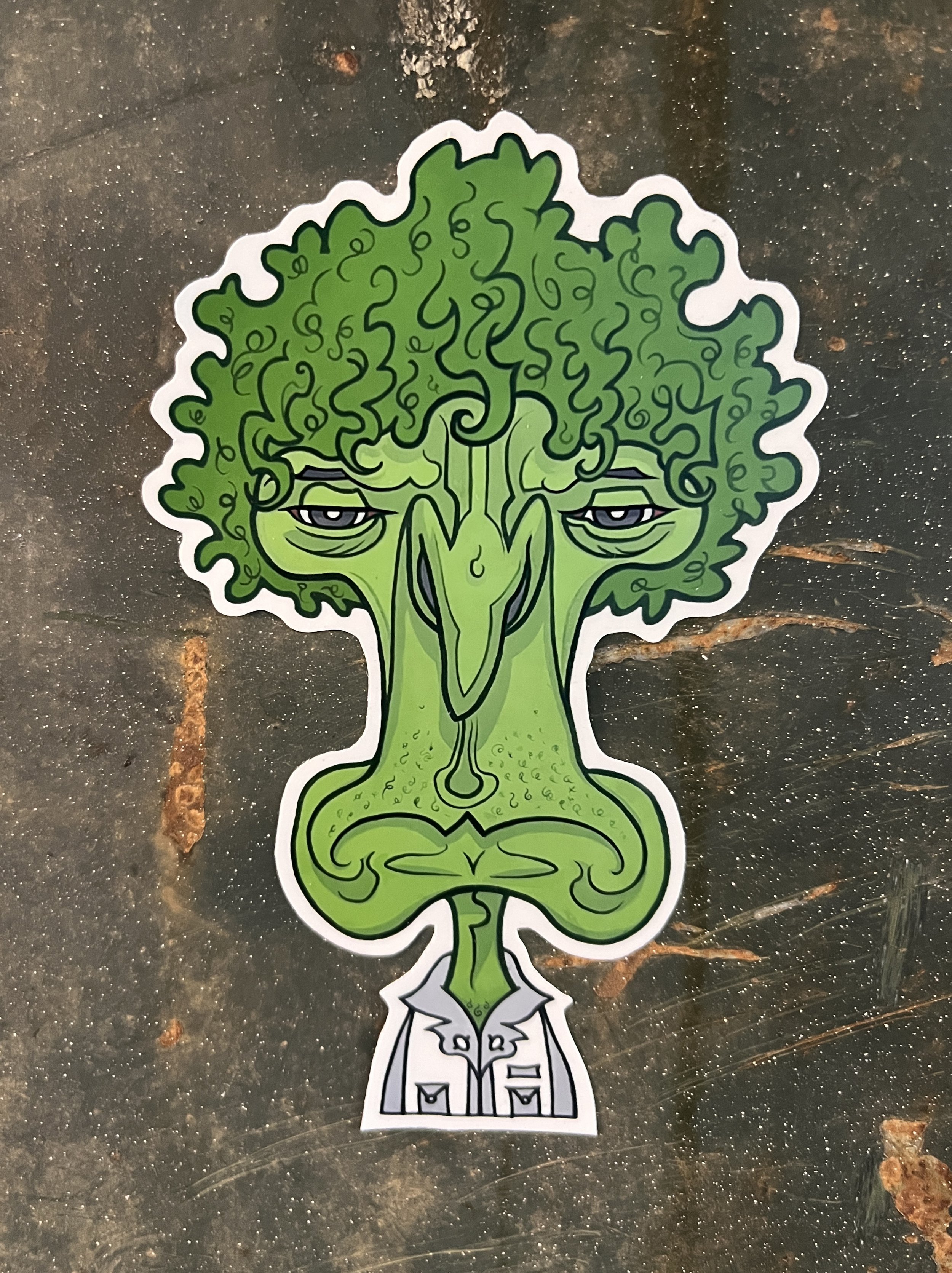 DR. BROCCOLI Waterproof STICKER