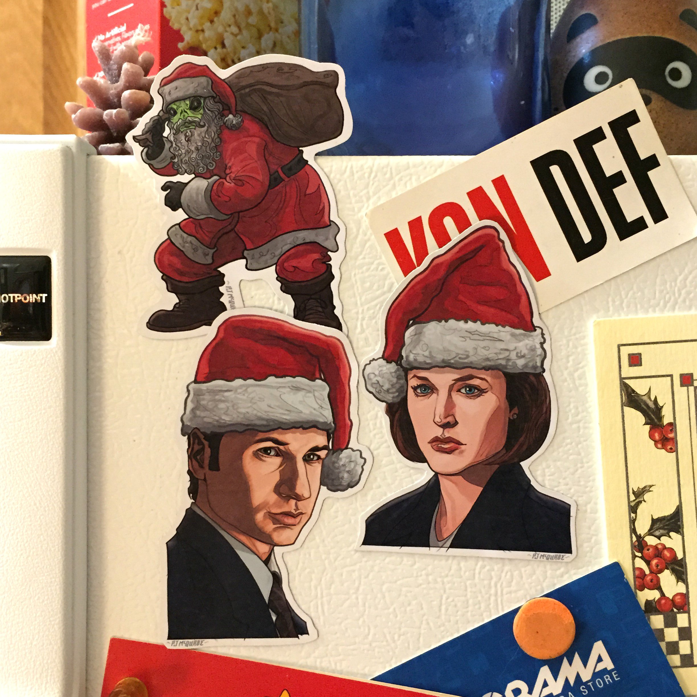Spooky Truth Christmas Magnets PJ McQuade.jpg