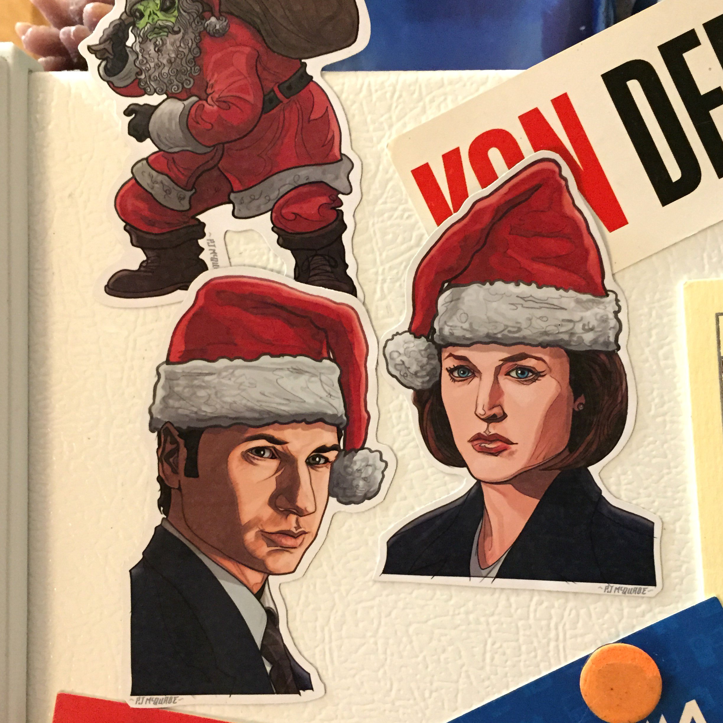 Spooky Truth Christmas Magnets PJ McQuade 2.jpg