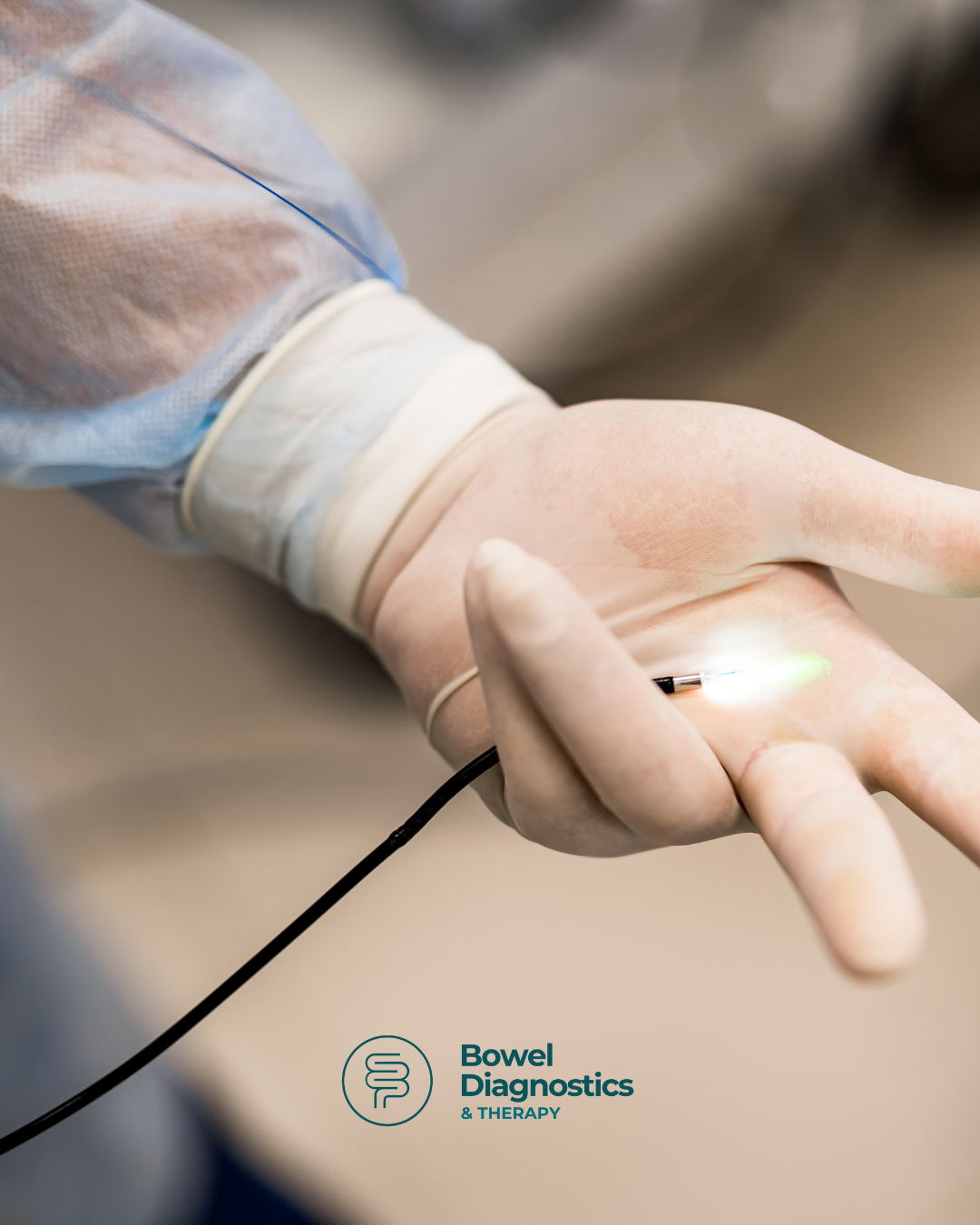 Colonoscopy hand in glove medical device